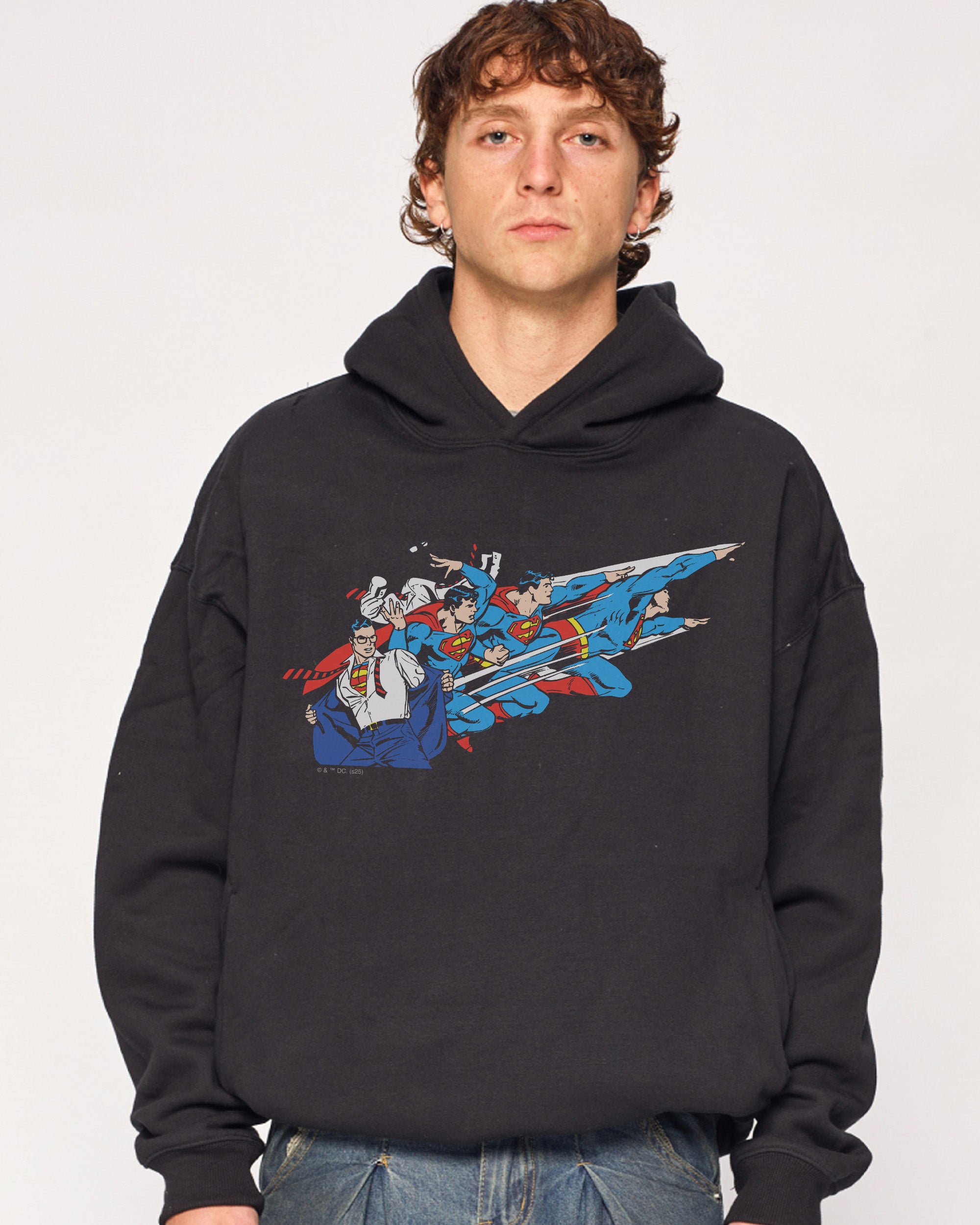 Superman Flying Hoodie Threadheads Australia Online