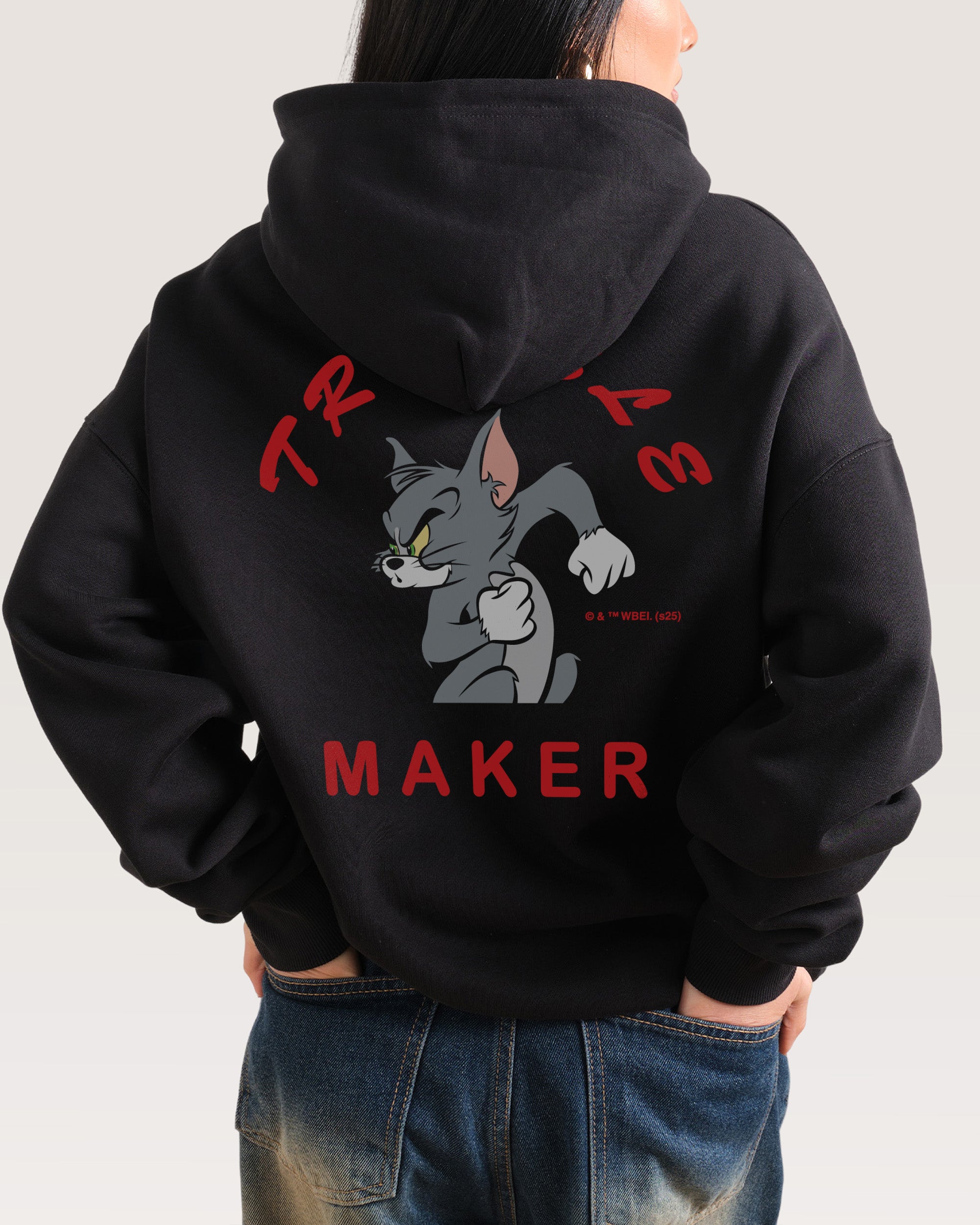 Troublesome Tom Black Hoodie