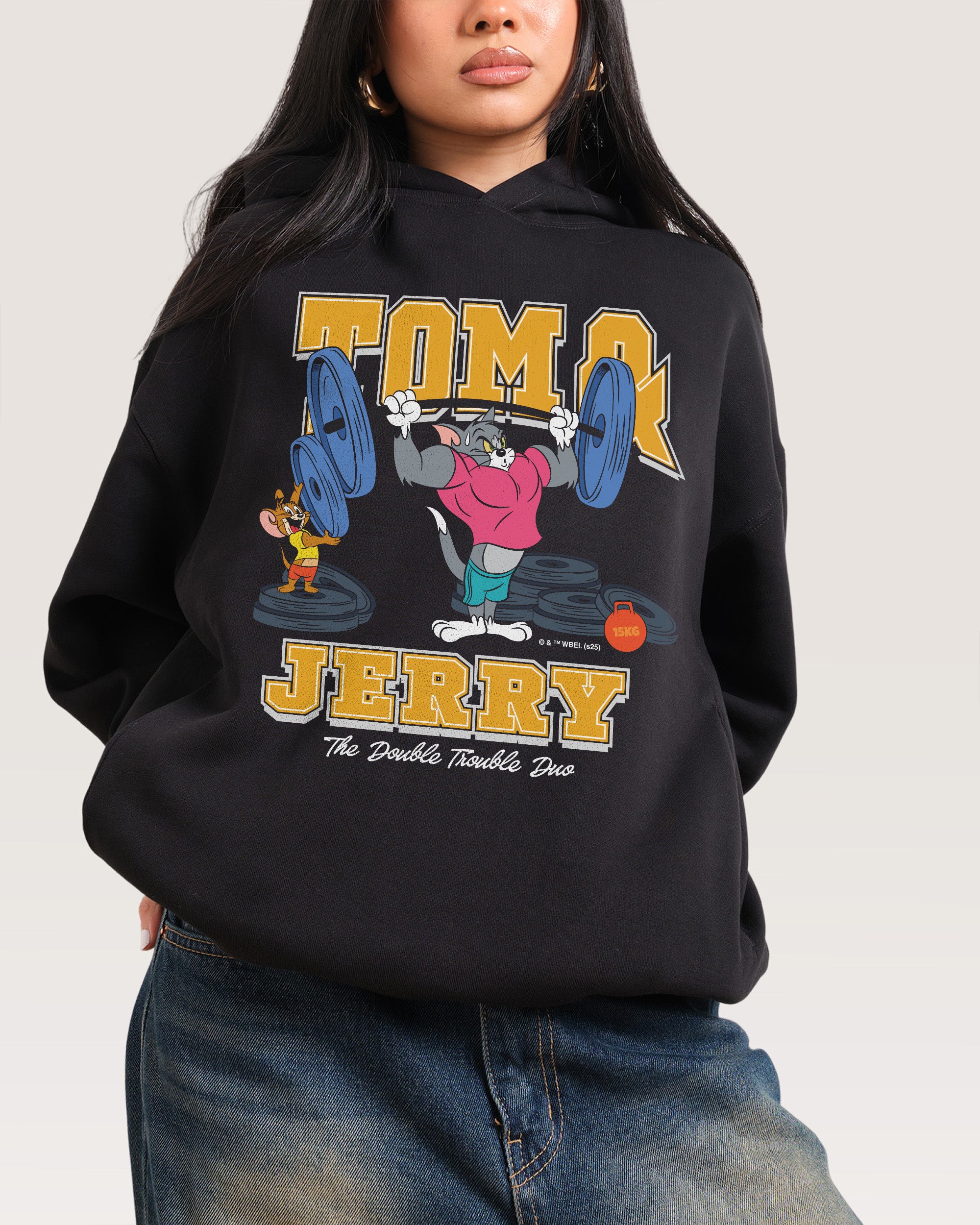 The Double Trouble Duo Black Hoodie