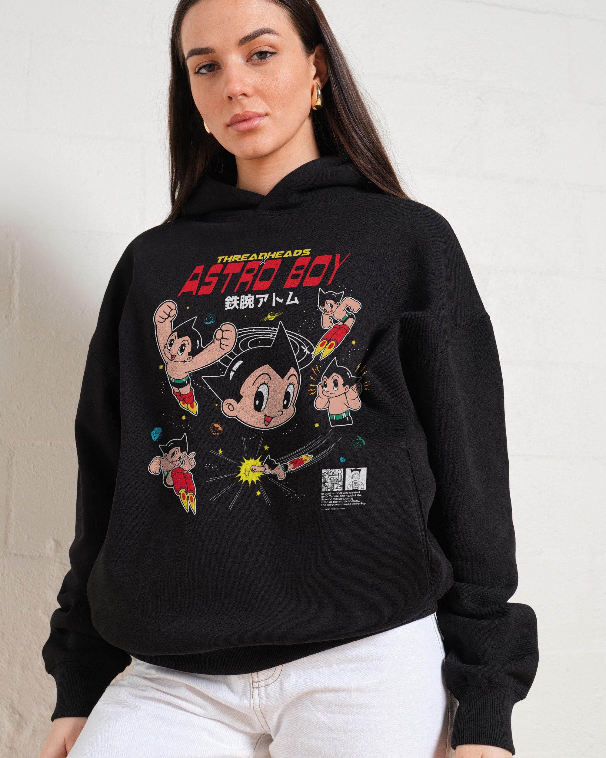 Multi Astro Boy Hoodie Official Astro Boy Merch