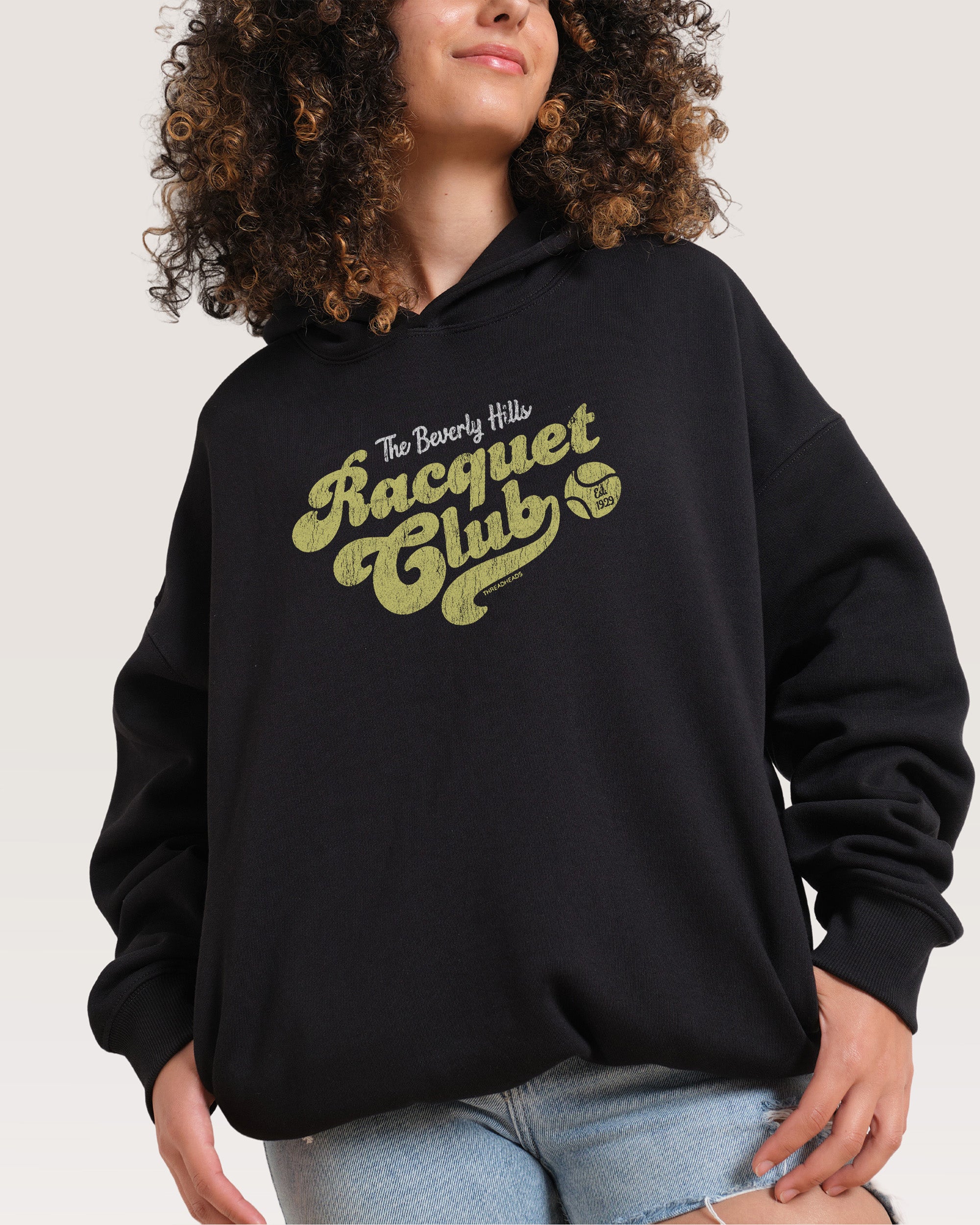 Beverly Hills Racquet Club Black Hoodie