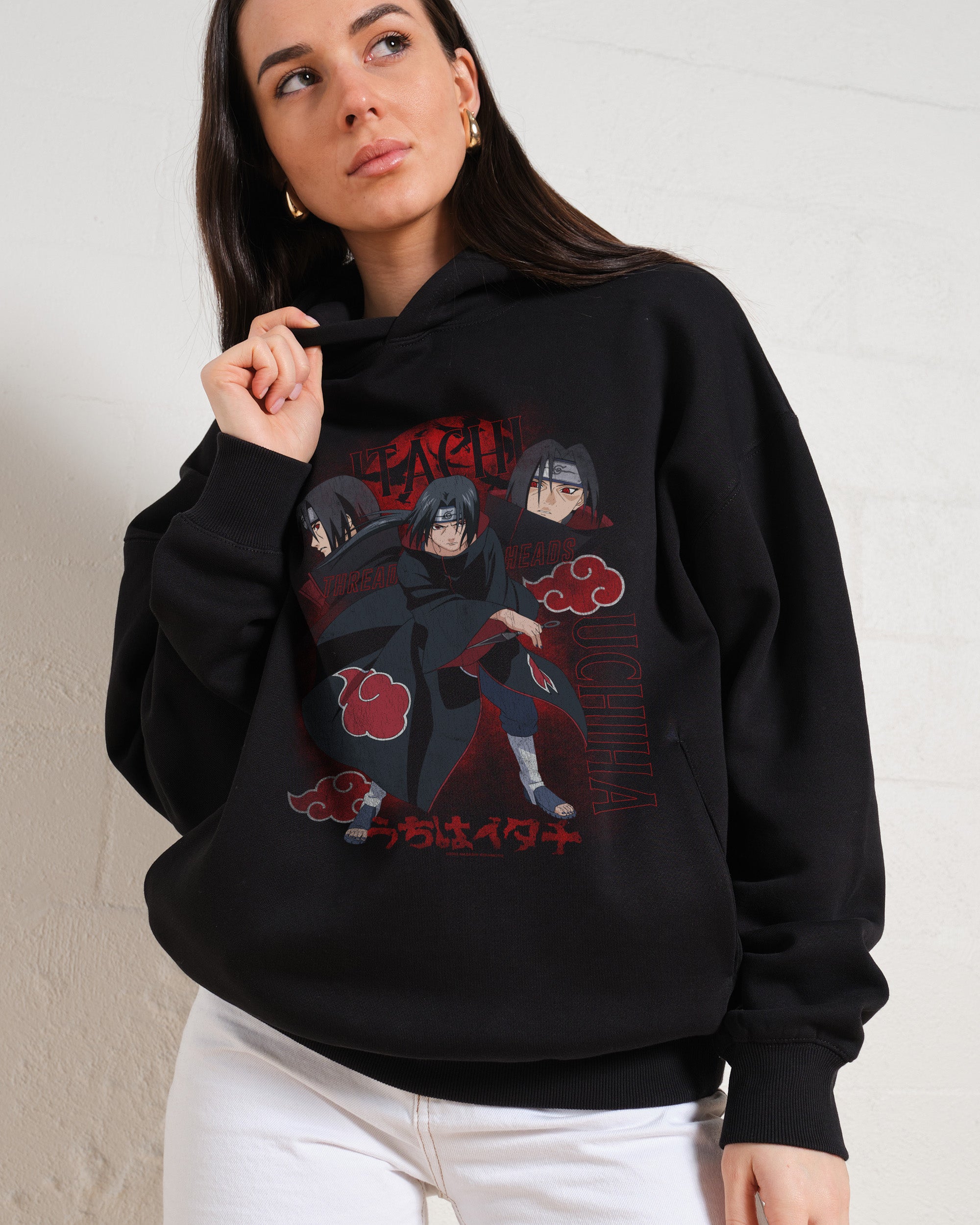 Itachi Uchiha Hoodie Official Naruto Merch France