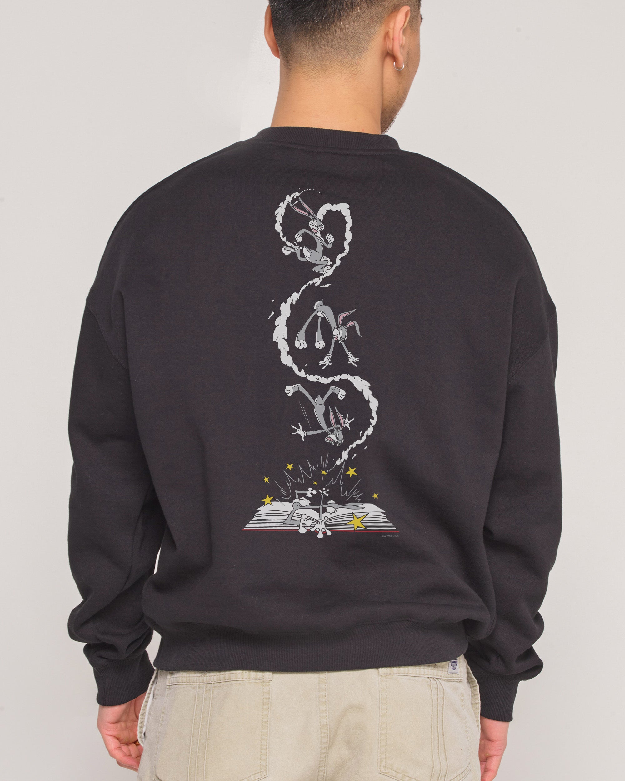 Bugs Bunny Book Crash Sweatshirt Australia Threadheads Online