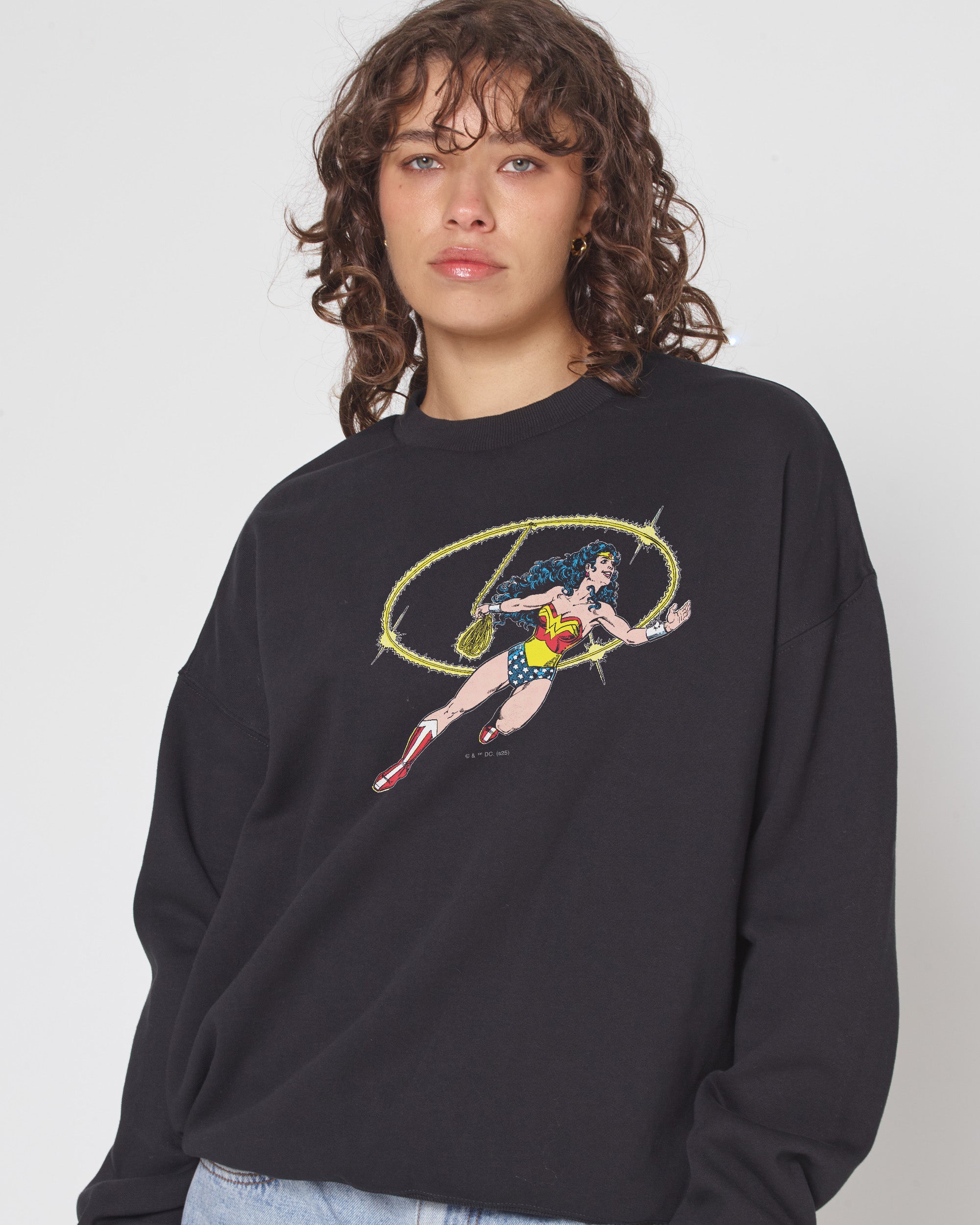 Wonder Woman Lasso of Truth Sweatshirt Threadheads Australia Online