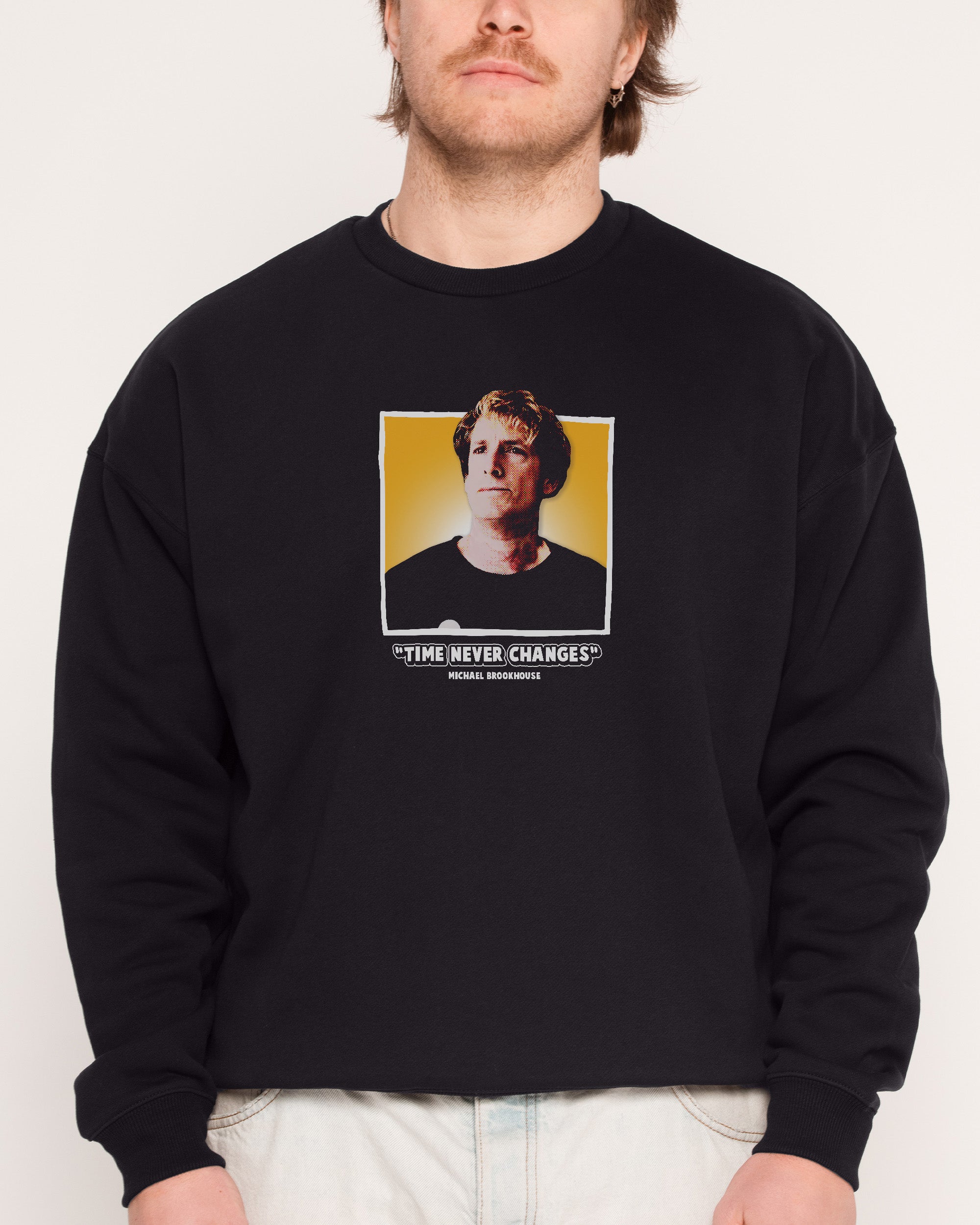 Time Never Changes Black Sweatshirt