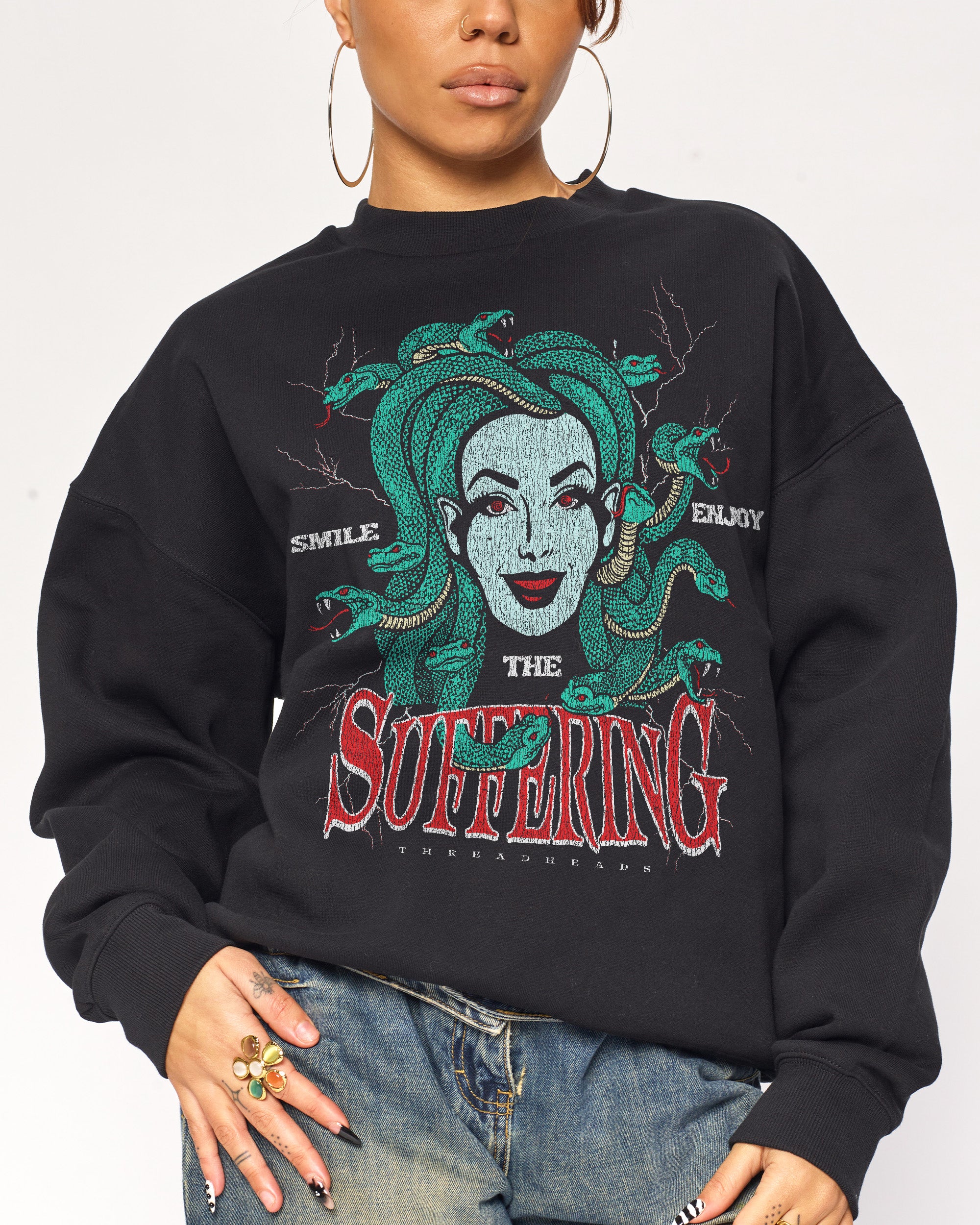 Smile Suffering Sweatshirt Australia Threadheads Online