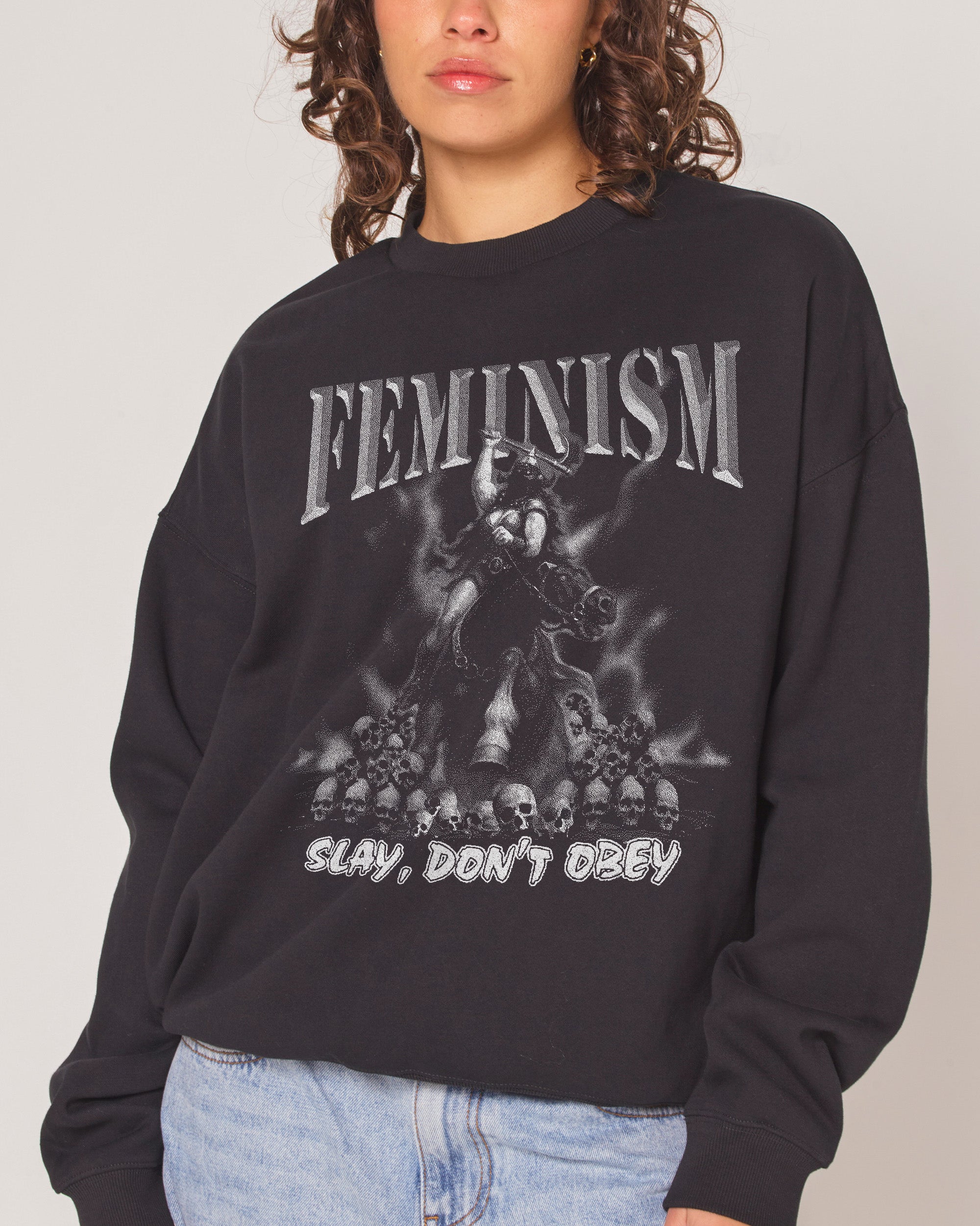 Feminist Raider Sweatshirt Australia Threadheads Online