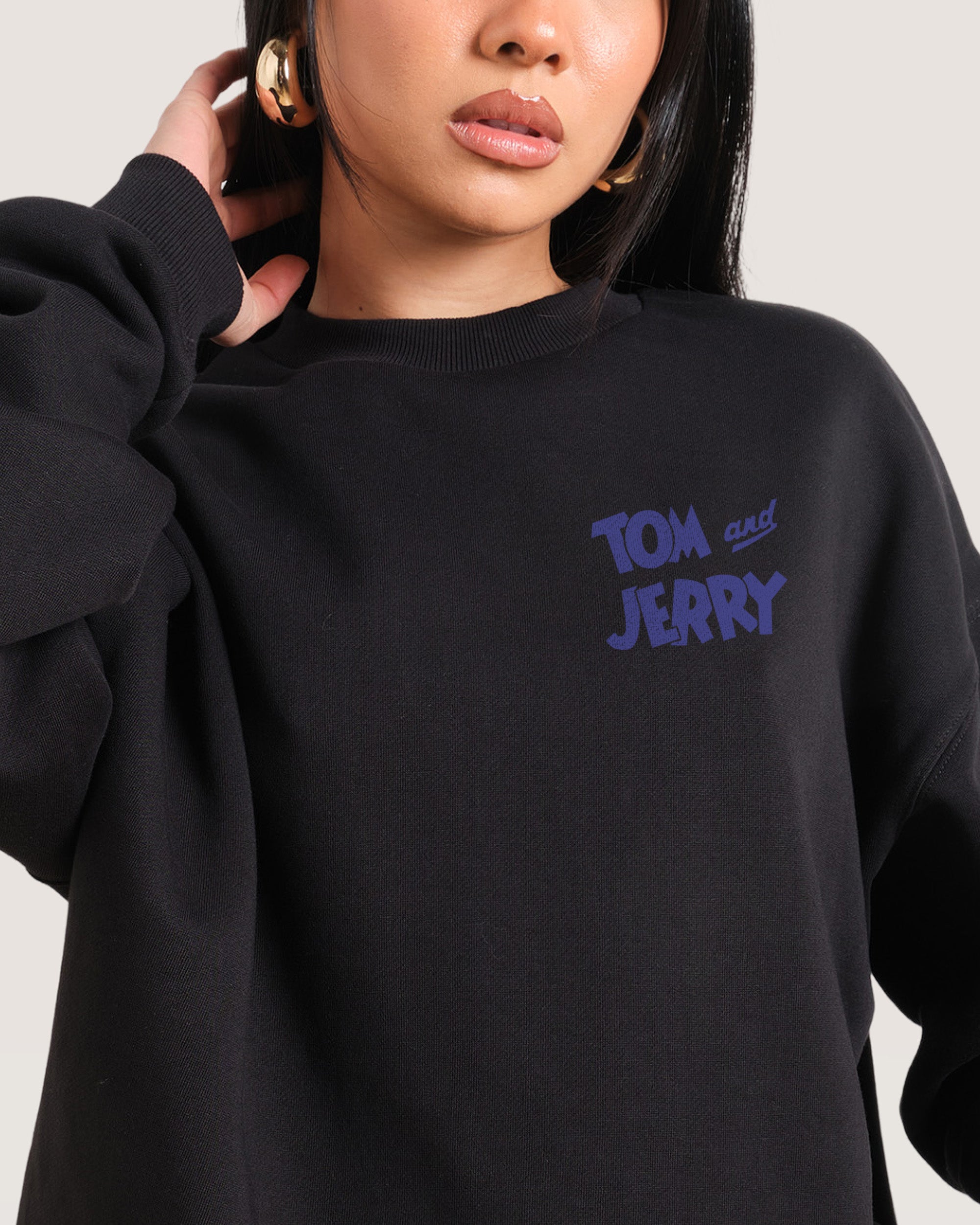 Troublesome Jerry Black Sweatshirt