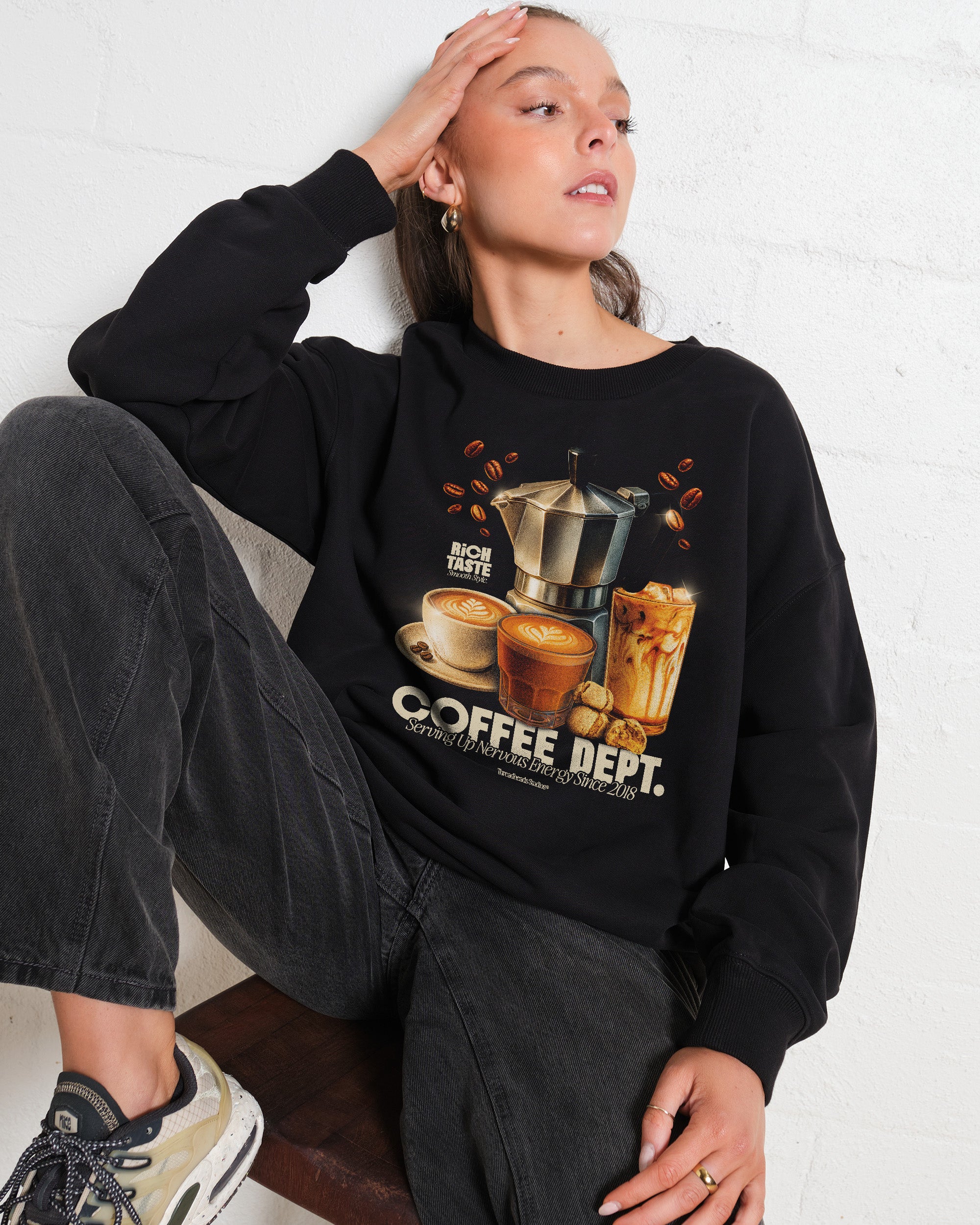 Coffee Dept Sweatshirt Threadheads Australia Online