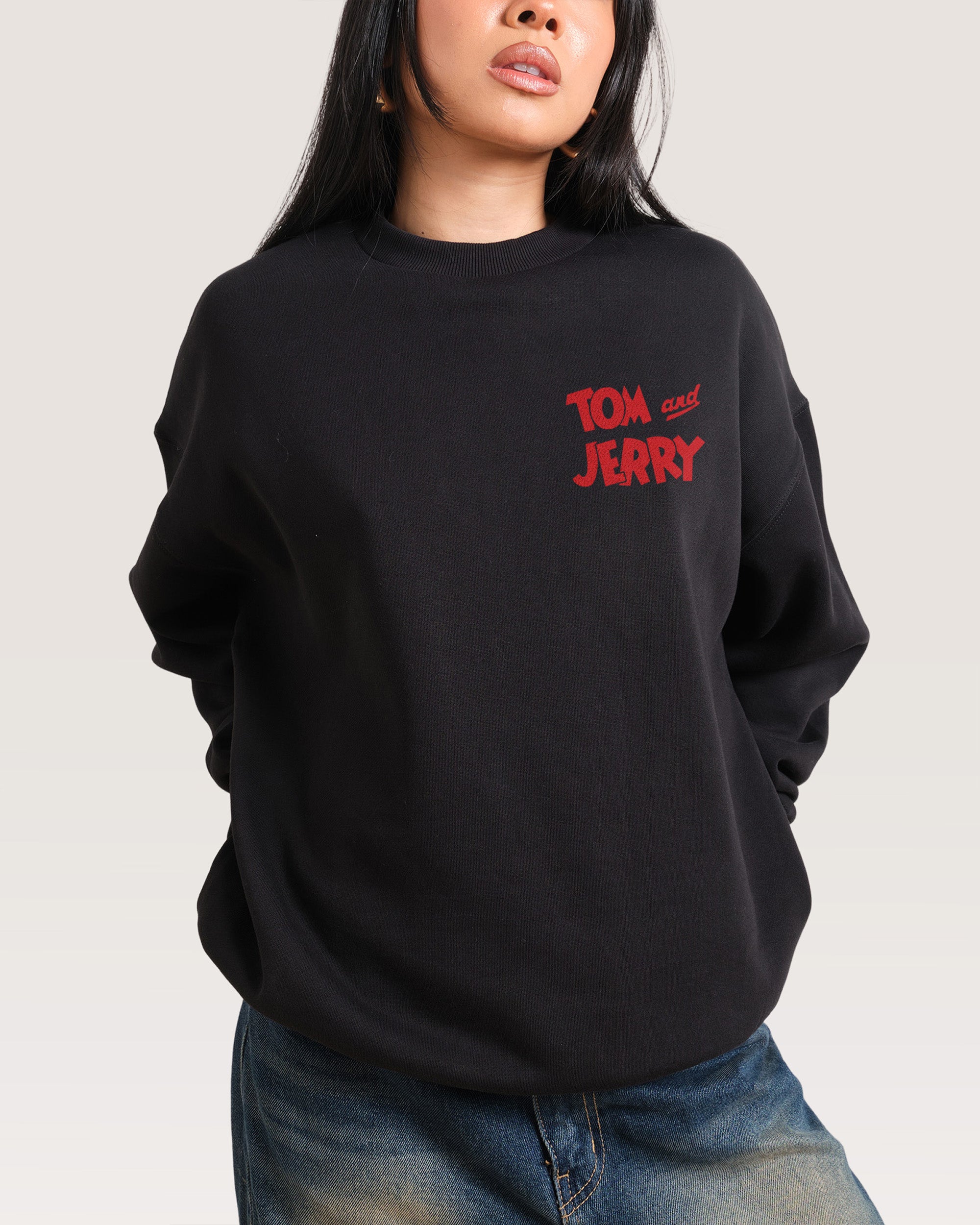 Troublesome Tom Black Sweatshirt