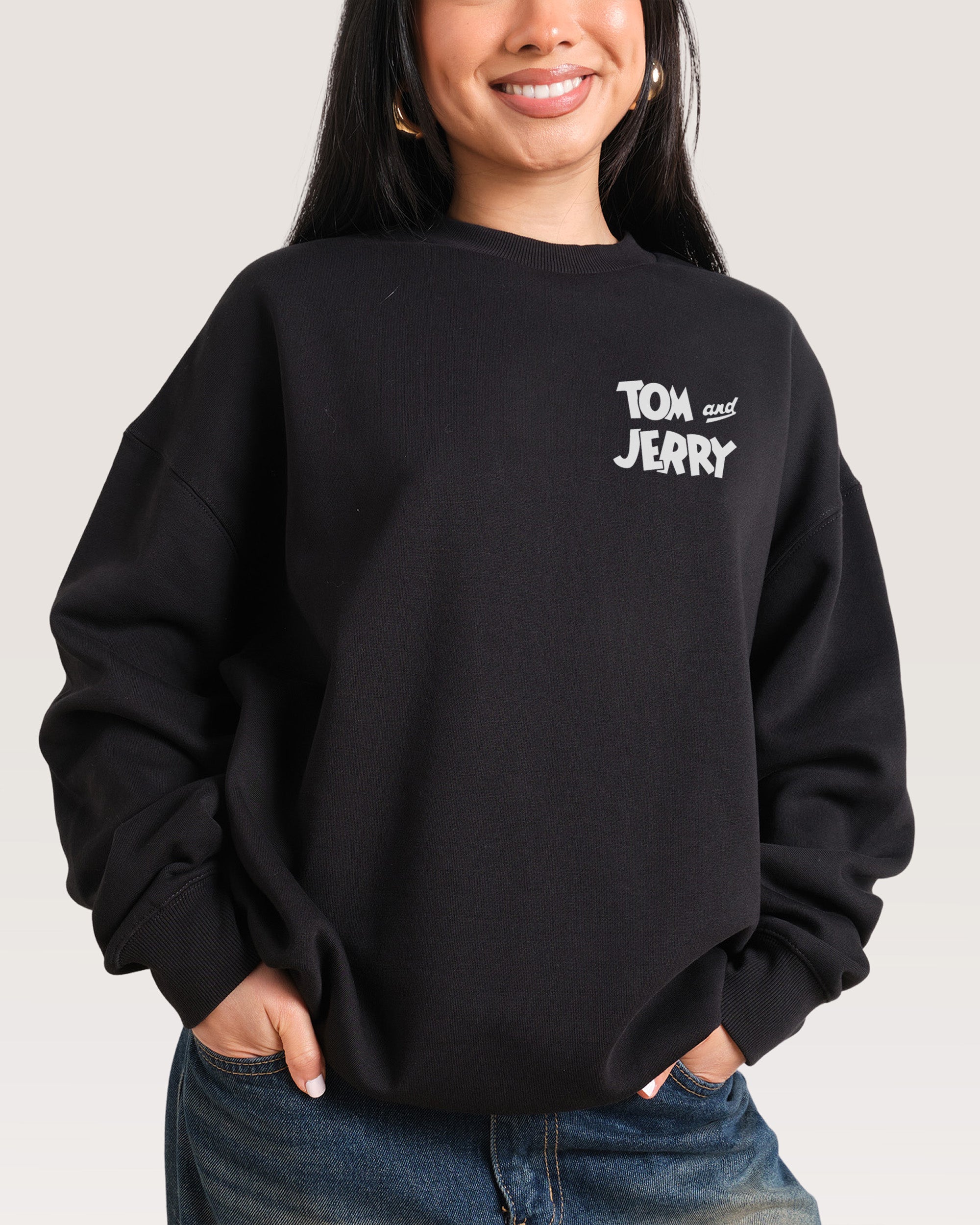 Macho Mouse Black Sweatshirt