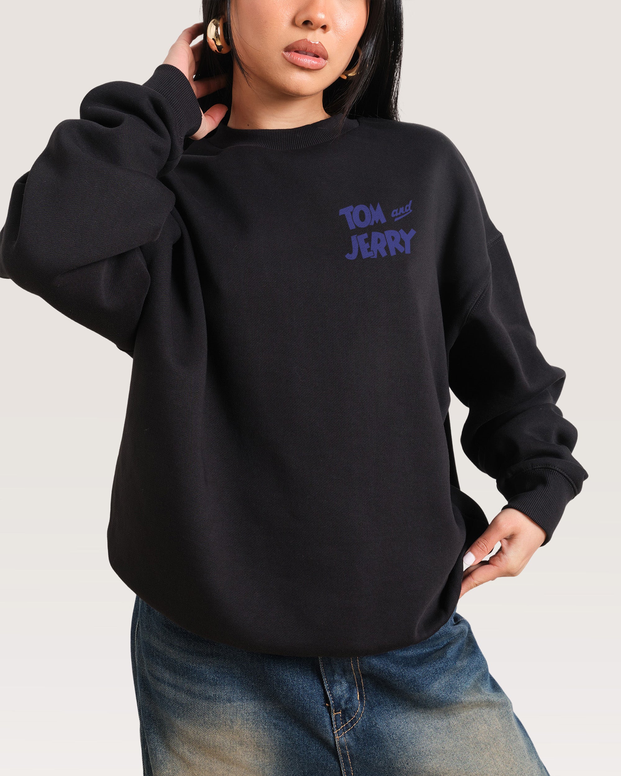Troublesome Jerry Black Sweatshirt