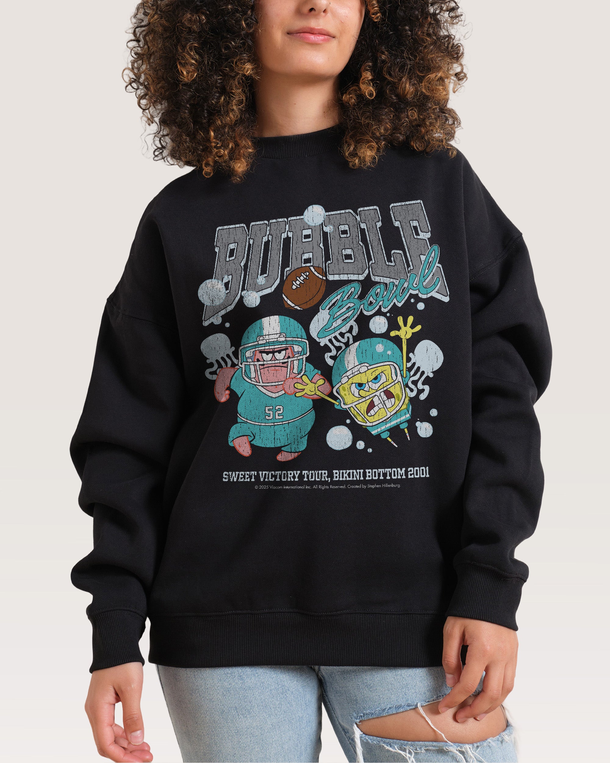 Bubble Bowl Black Sweatshirt