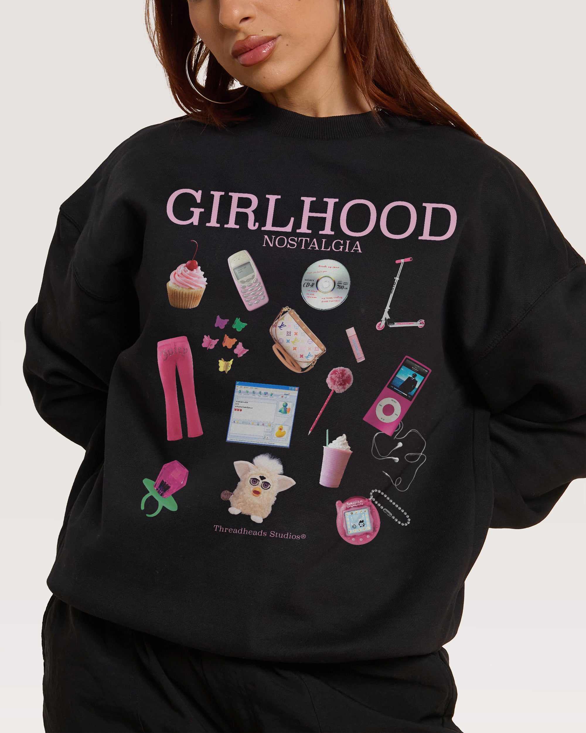 Girlhood Nostalgia Sweatshirt Threadheads Australia Online
