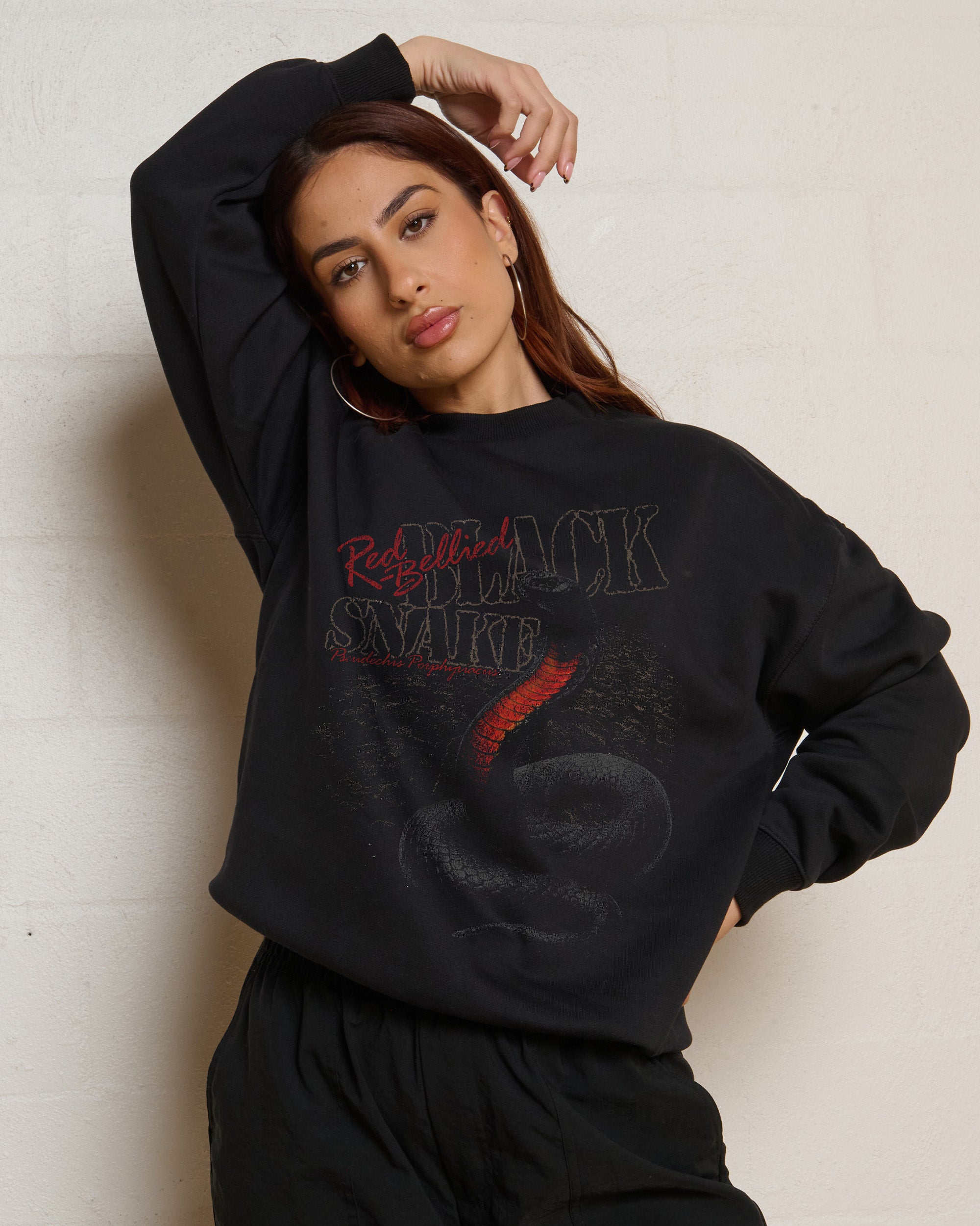 Red Bellied Black Snake Sweatshirt Online Australia
