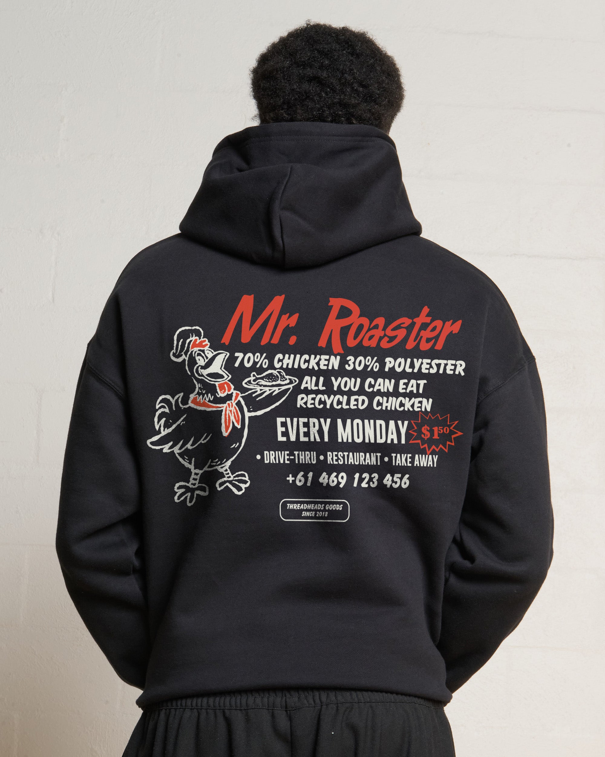 Mr. Roaster Fried Chicken Hoodie