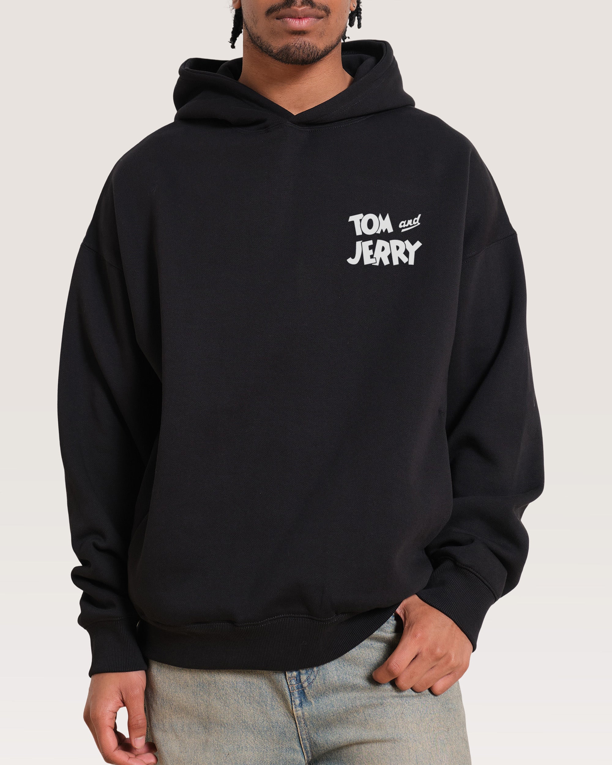 Macho Mouse Black Hoodie