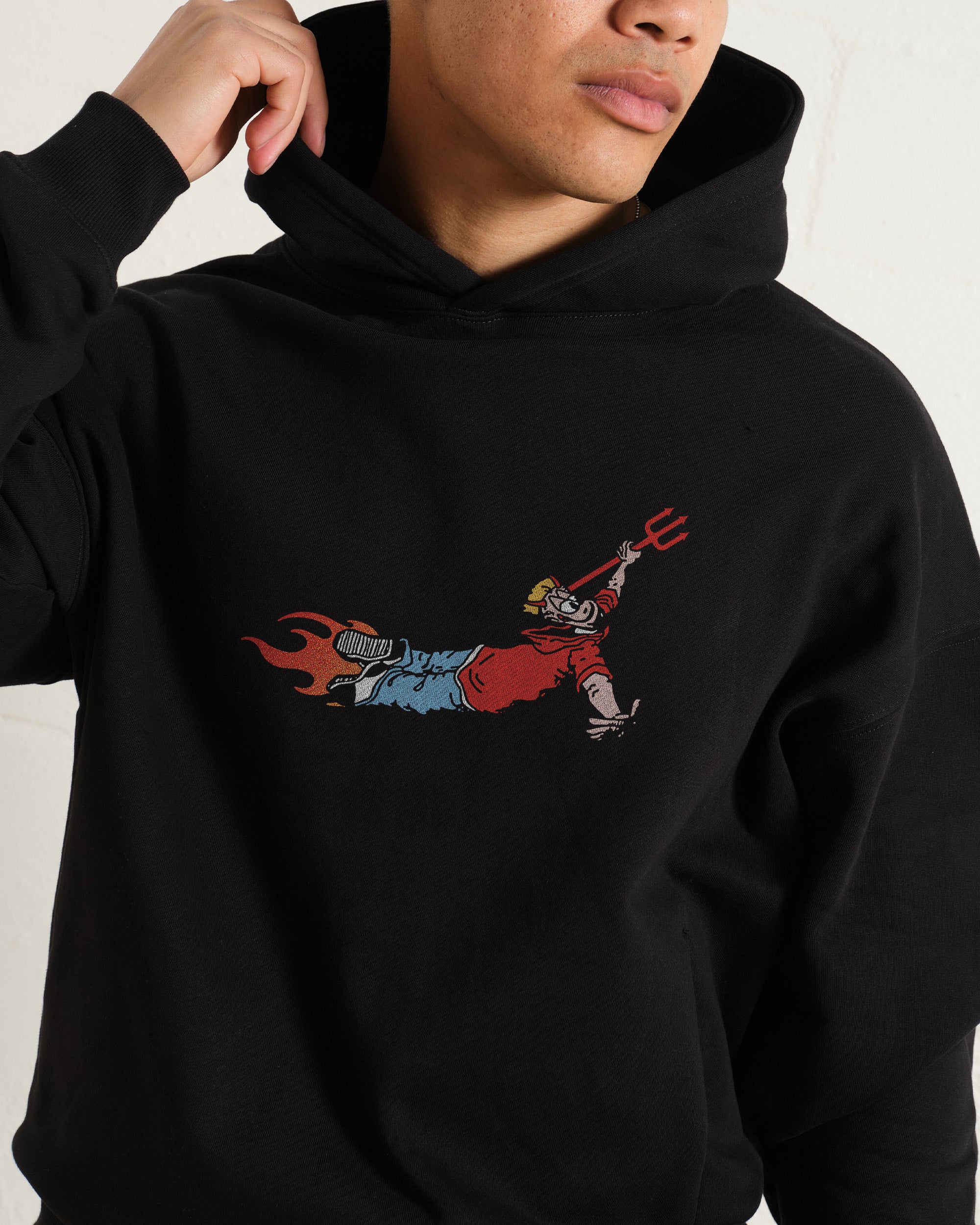 Hell Was Full Hoodie Graphic Hoodie Germany