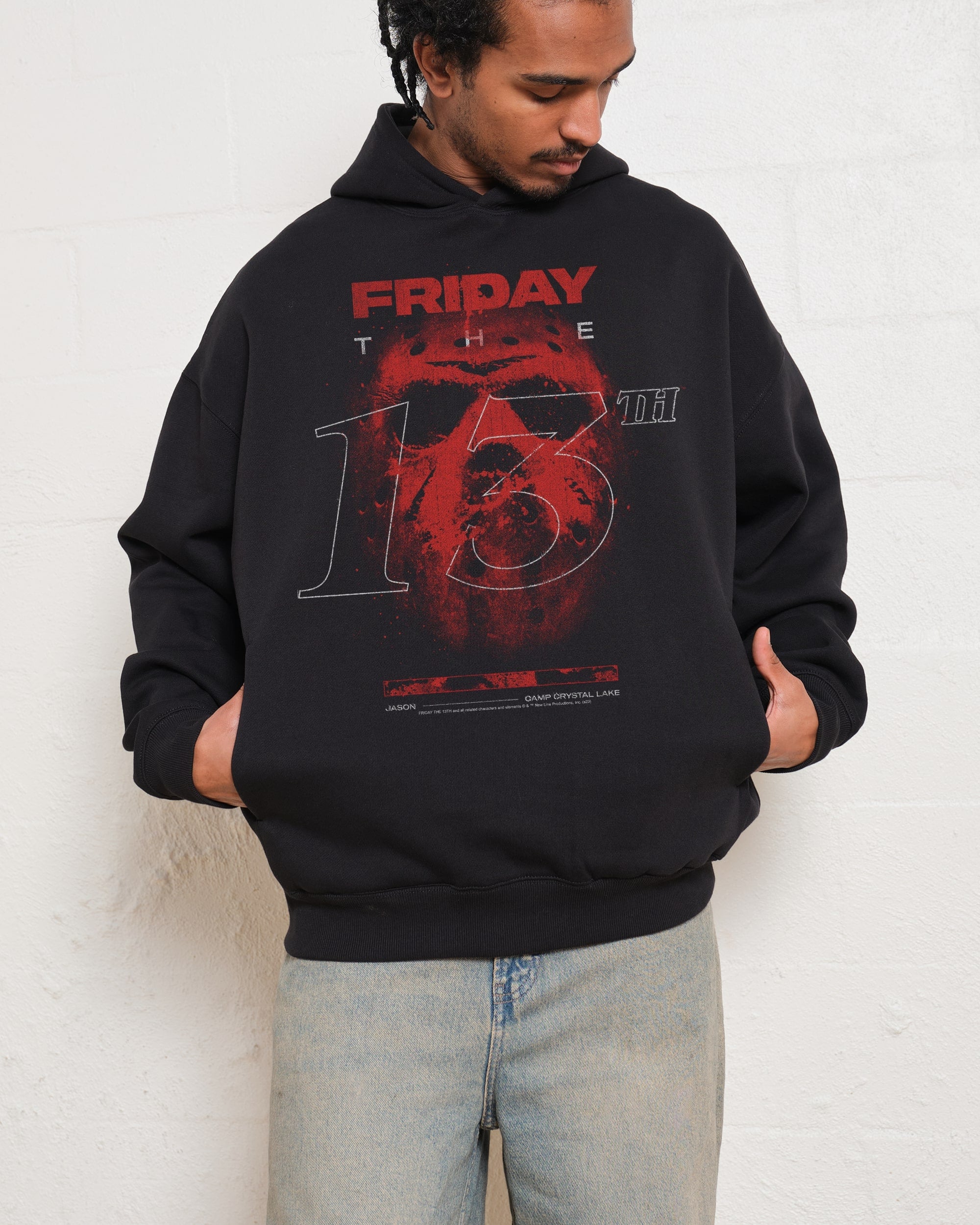 Friday the 13th Mask Hoodie Official Friday the 13th Merch UK