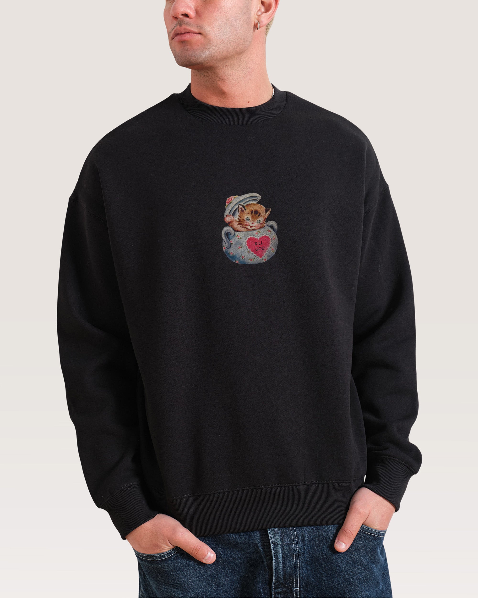 Kill God Black Sweatshirt