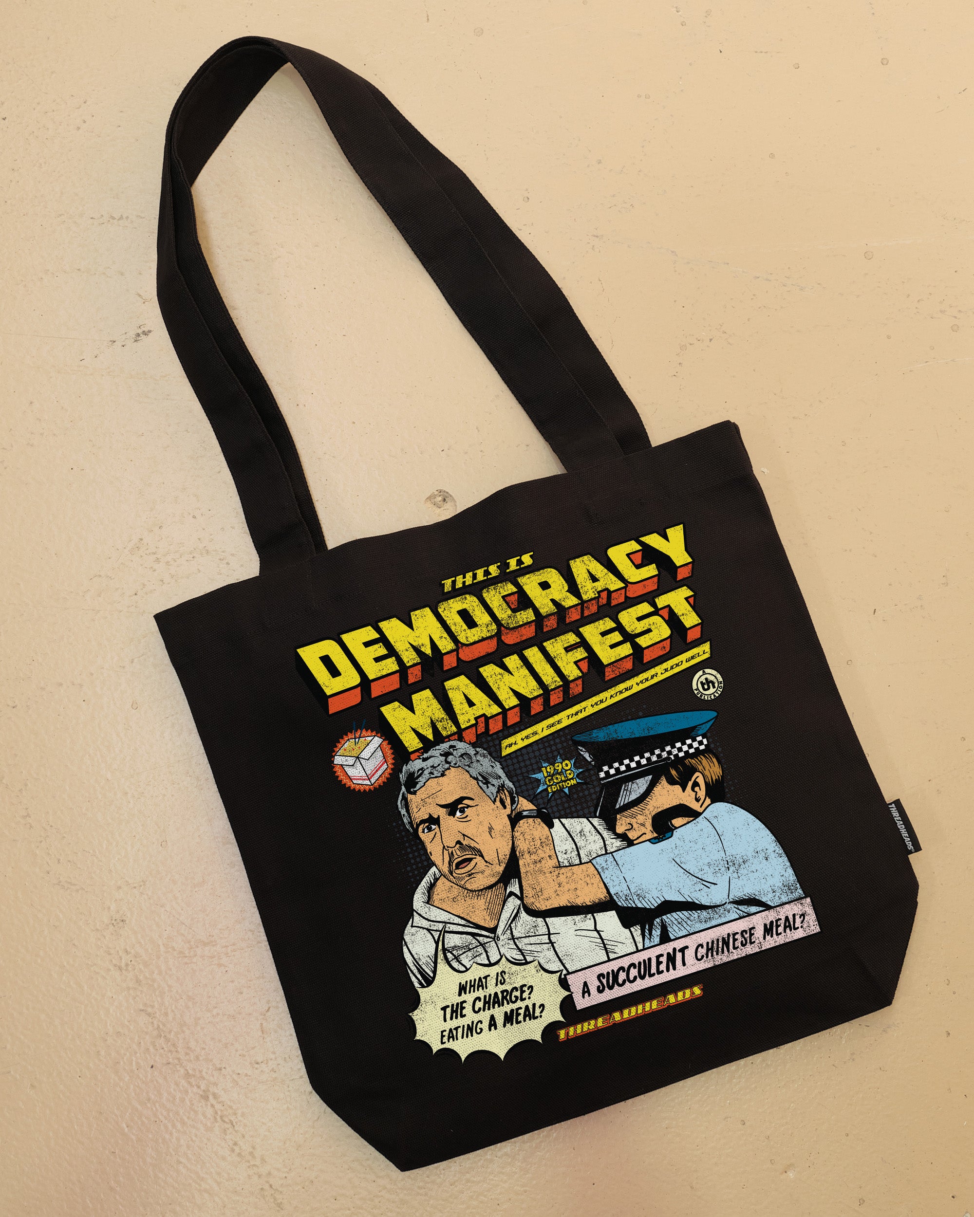 This is Democracy Manifest Tote Bag Australia Online