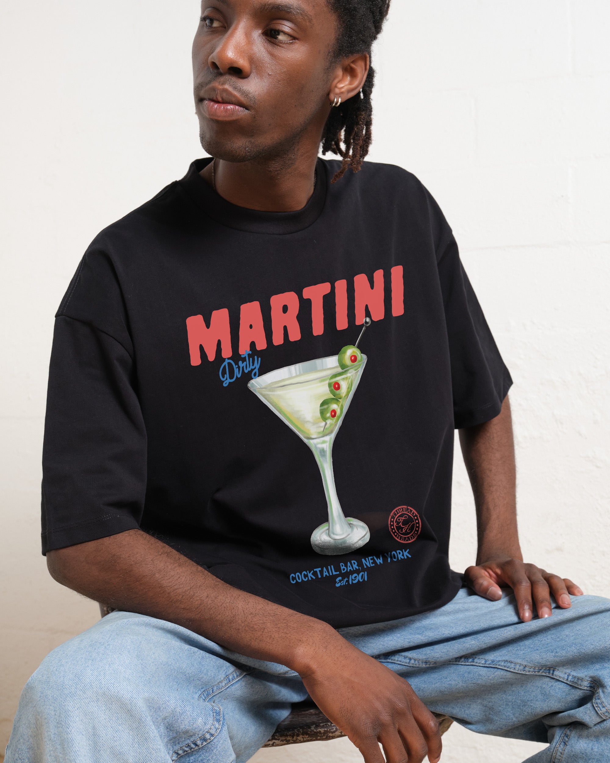 Dirty Martini Oversized Tee Online Australia