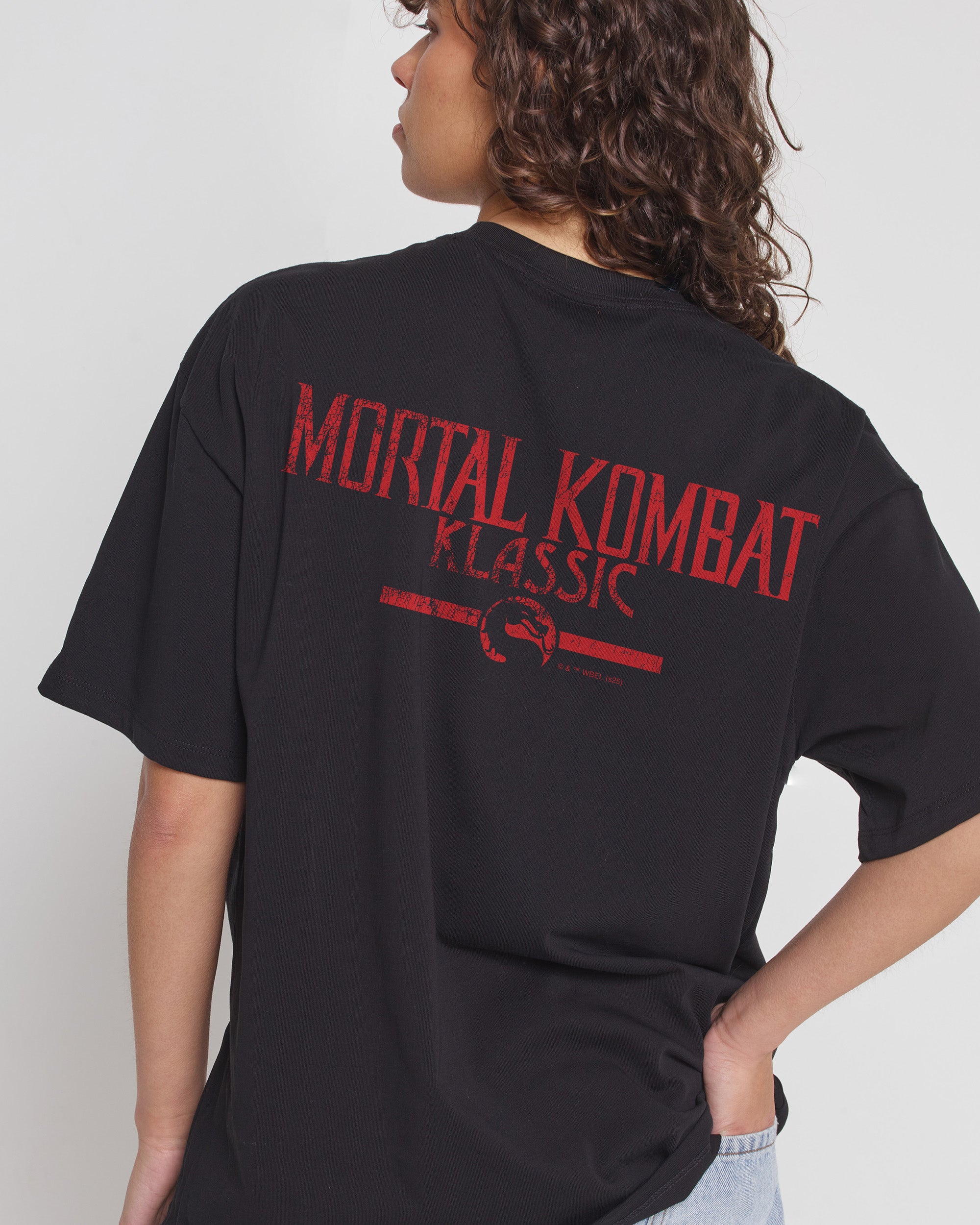 Scorpion Mortal Kombat Oversized Tee Threadheads Australia Online