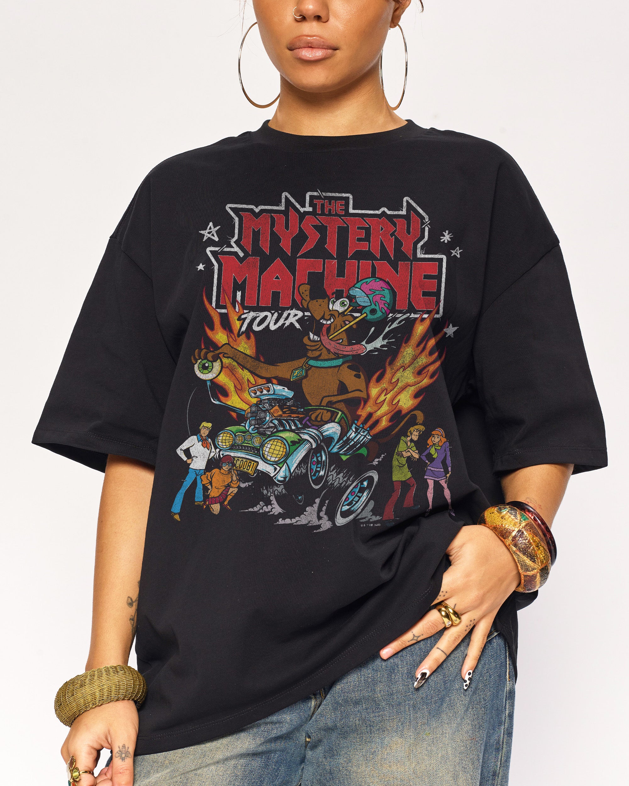 The Mystery Machine Tour Oversized Tee Threadheads Australia Online