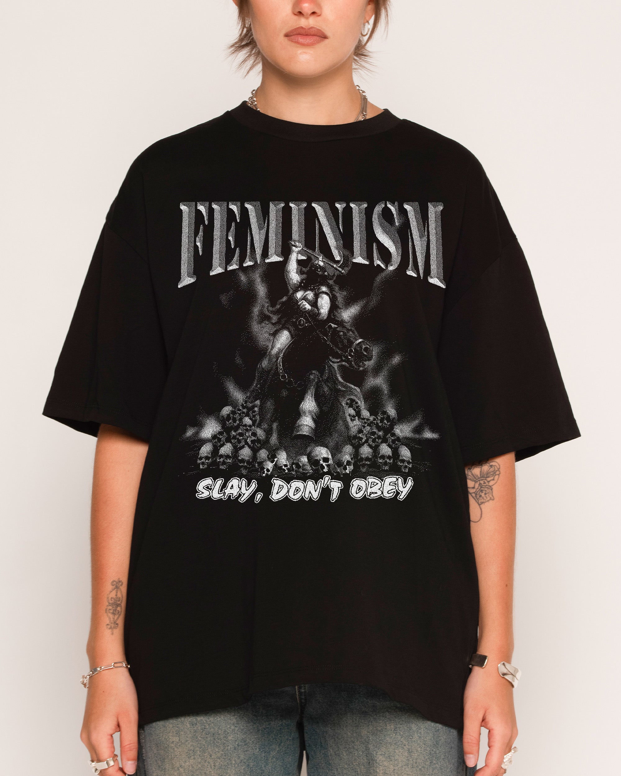 Feminist Raider Oversized Tee Australia Threadheads Online