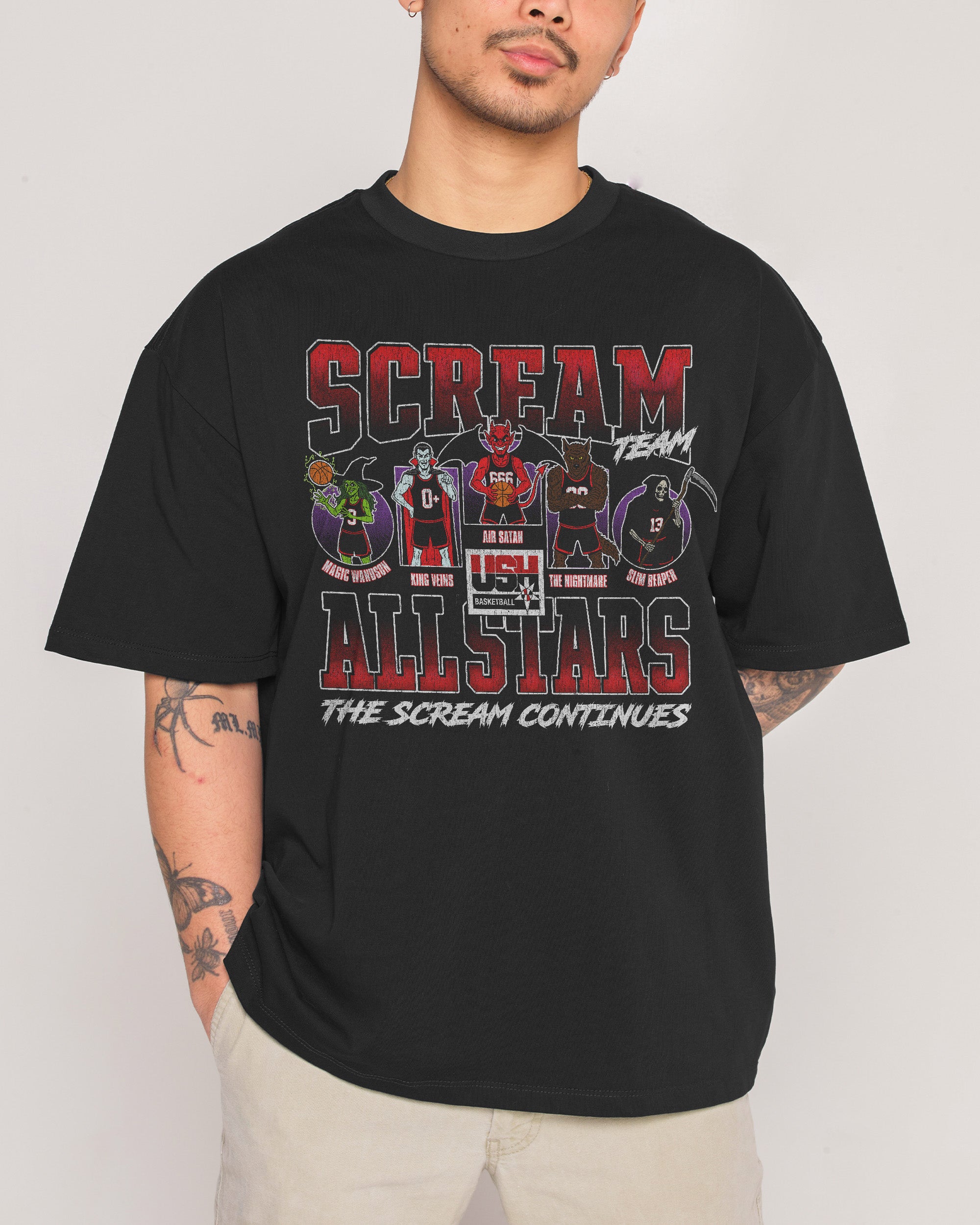 Scream Team Oversized Tee Australia Threadheads Online
