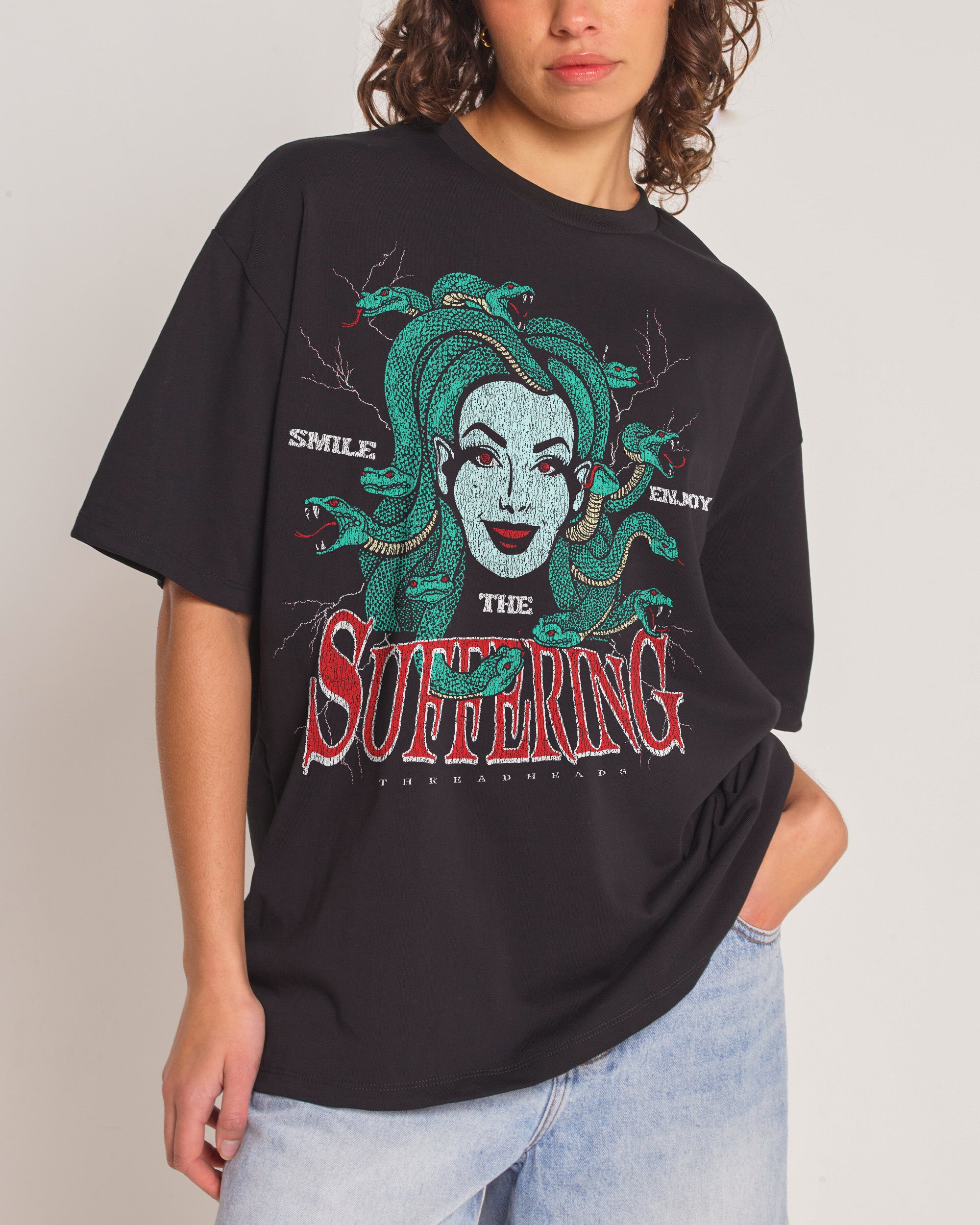 Smile Suffering Oversized Tee Australia Threadheads Online
