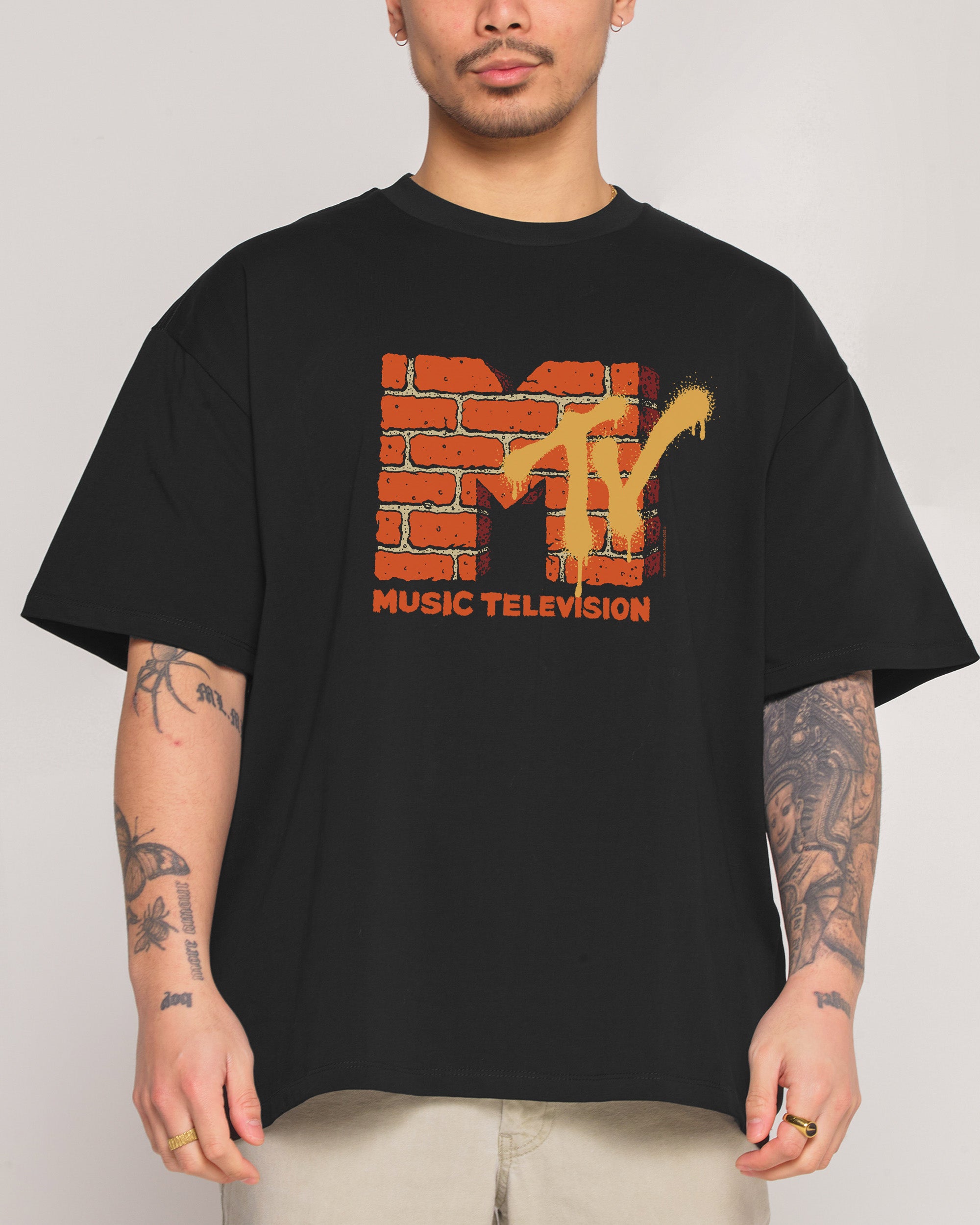 Urban MTV Logo Oversized Tee | Official MTV collab