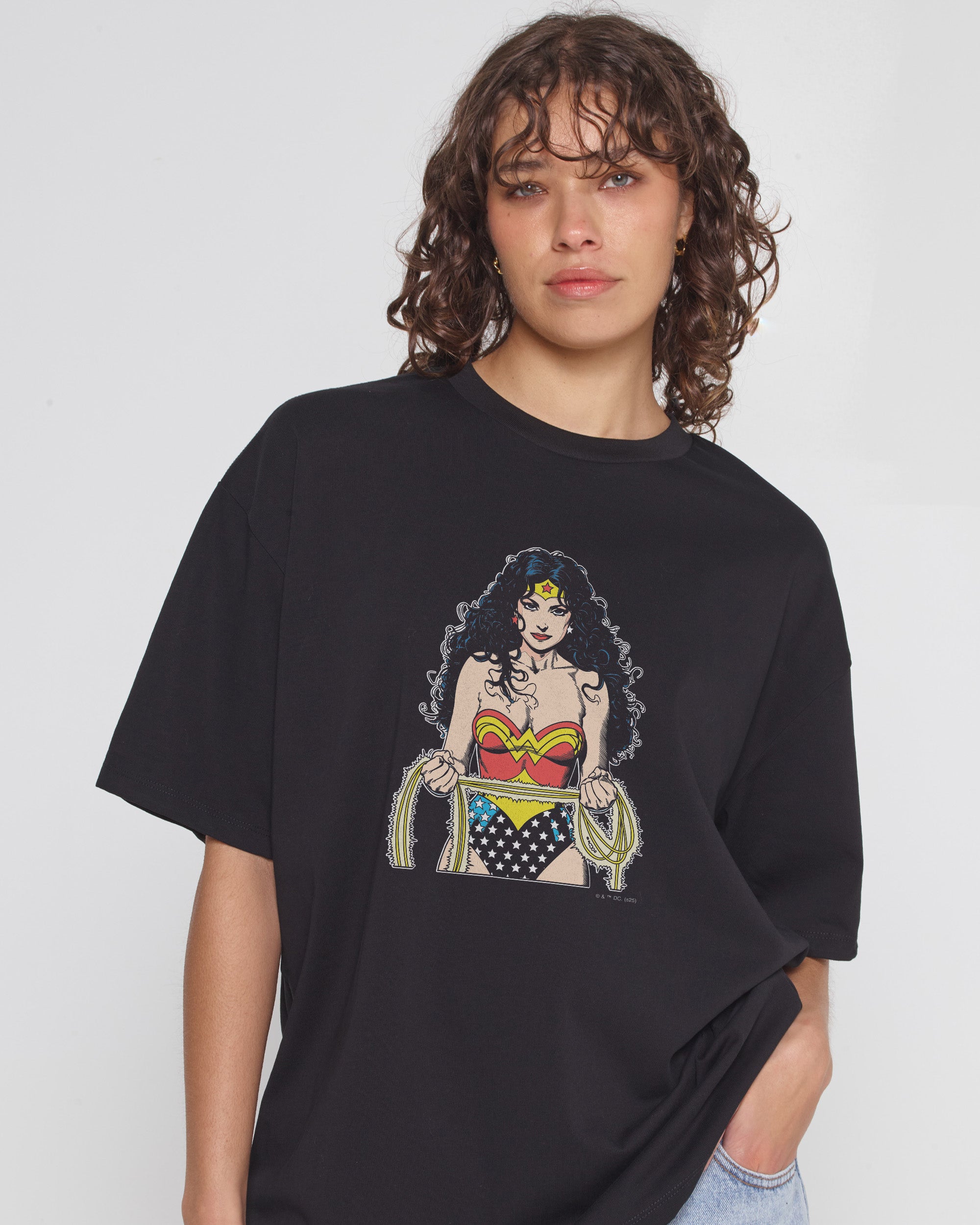 Wonder Woman Oversized Tee Threadheads Australia Online