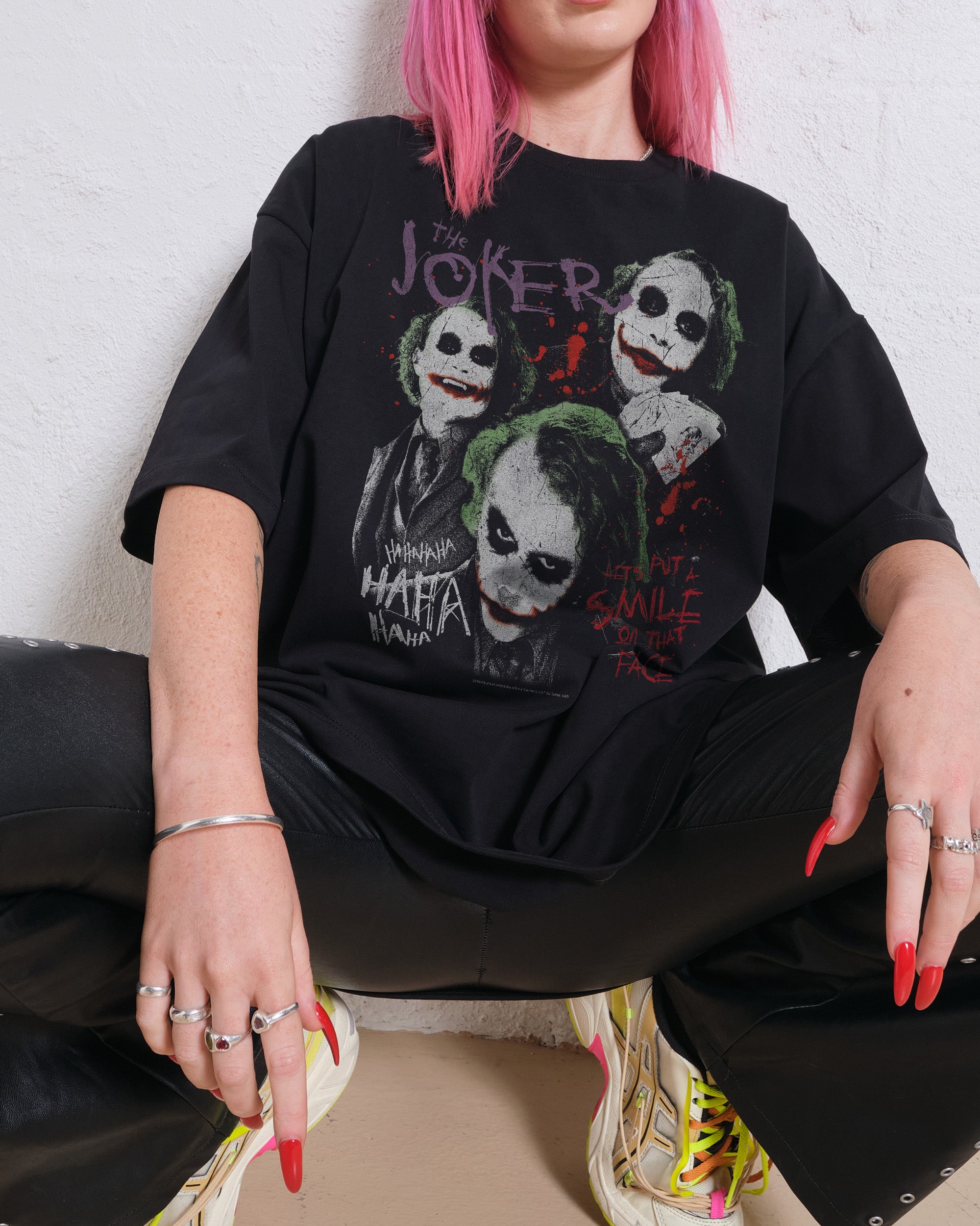 The Joker Vintage Oversized Tee Vintage Heavy Oversized Tee UK