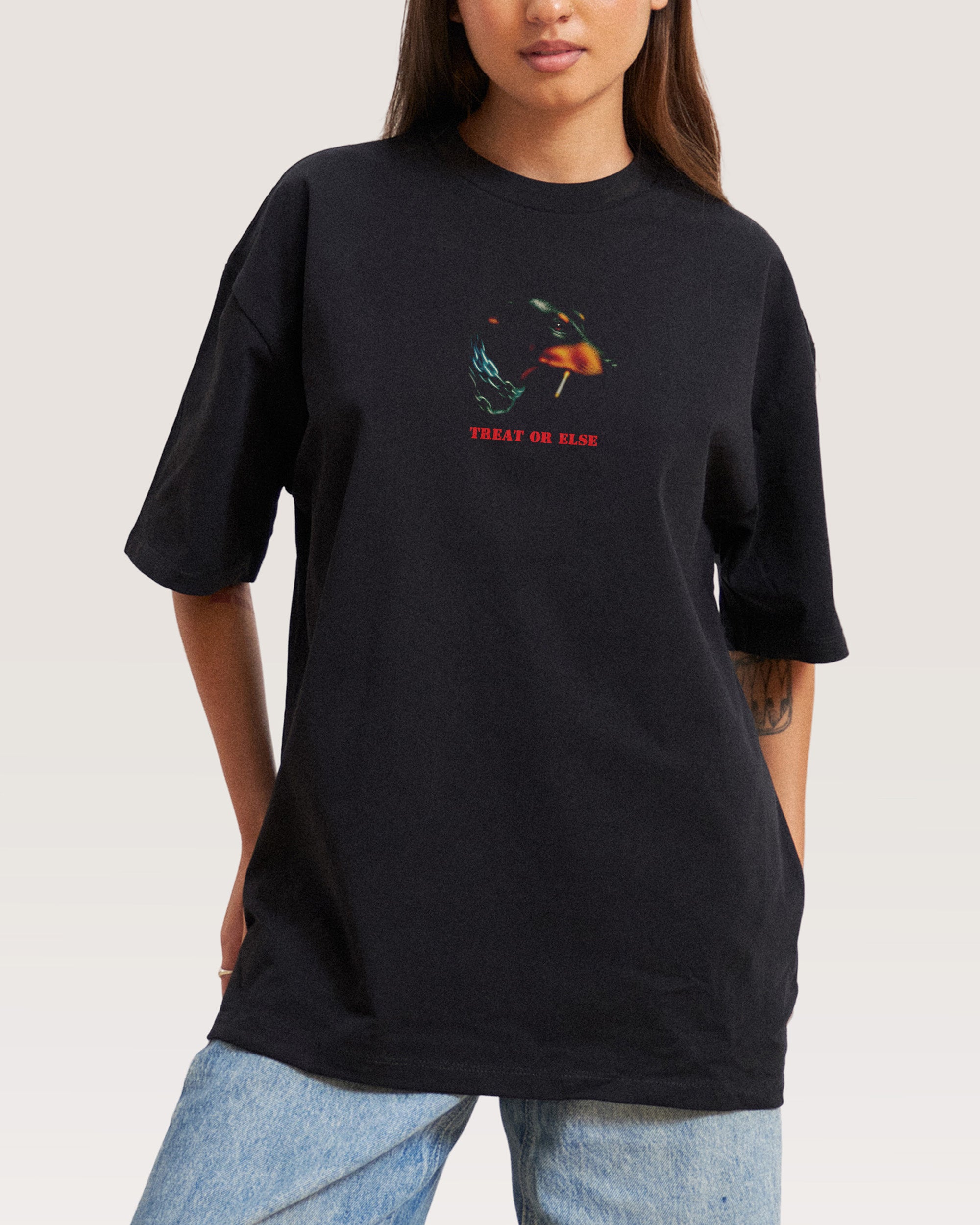 Treat or Else Oversized Tee Australia Threadheads Online