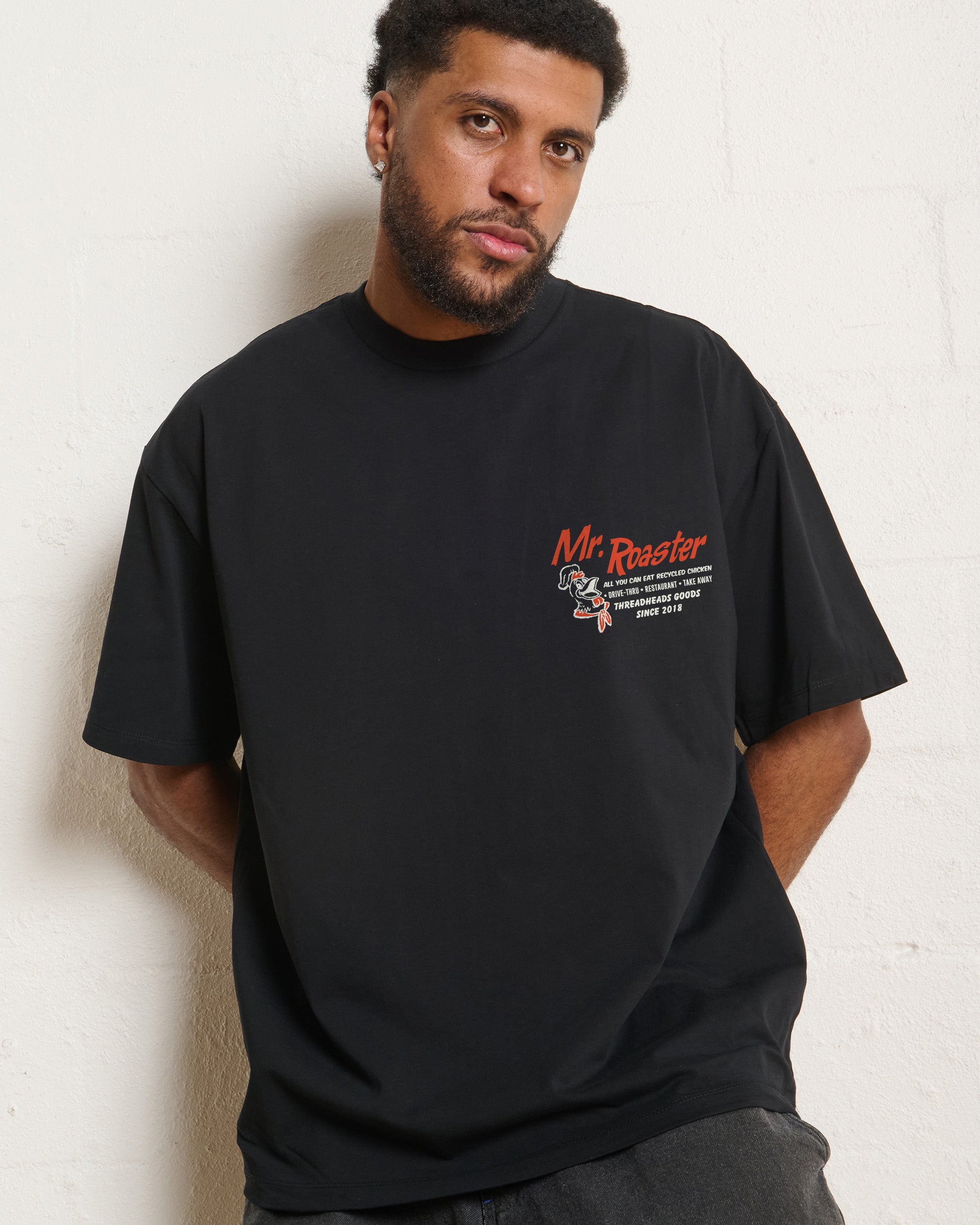 Mr. Roaster Fried Chicken Oversized Tee