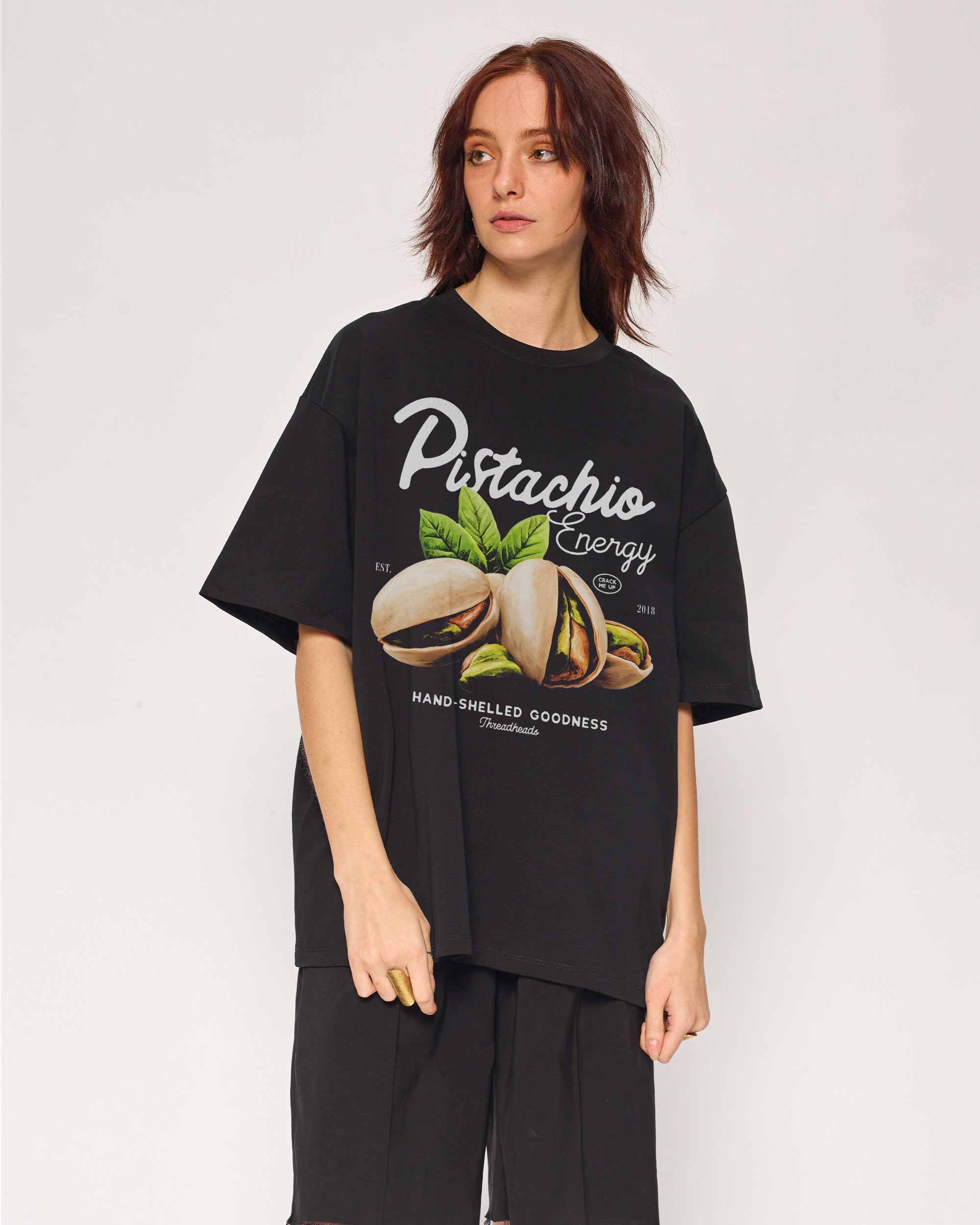 Pistachio Energy Oversized Tee