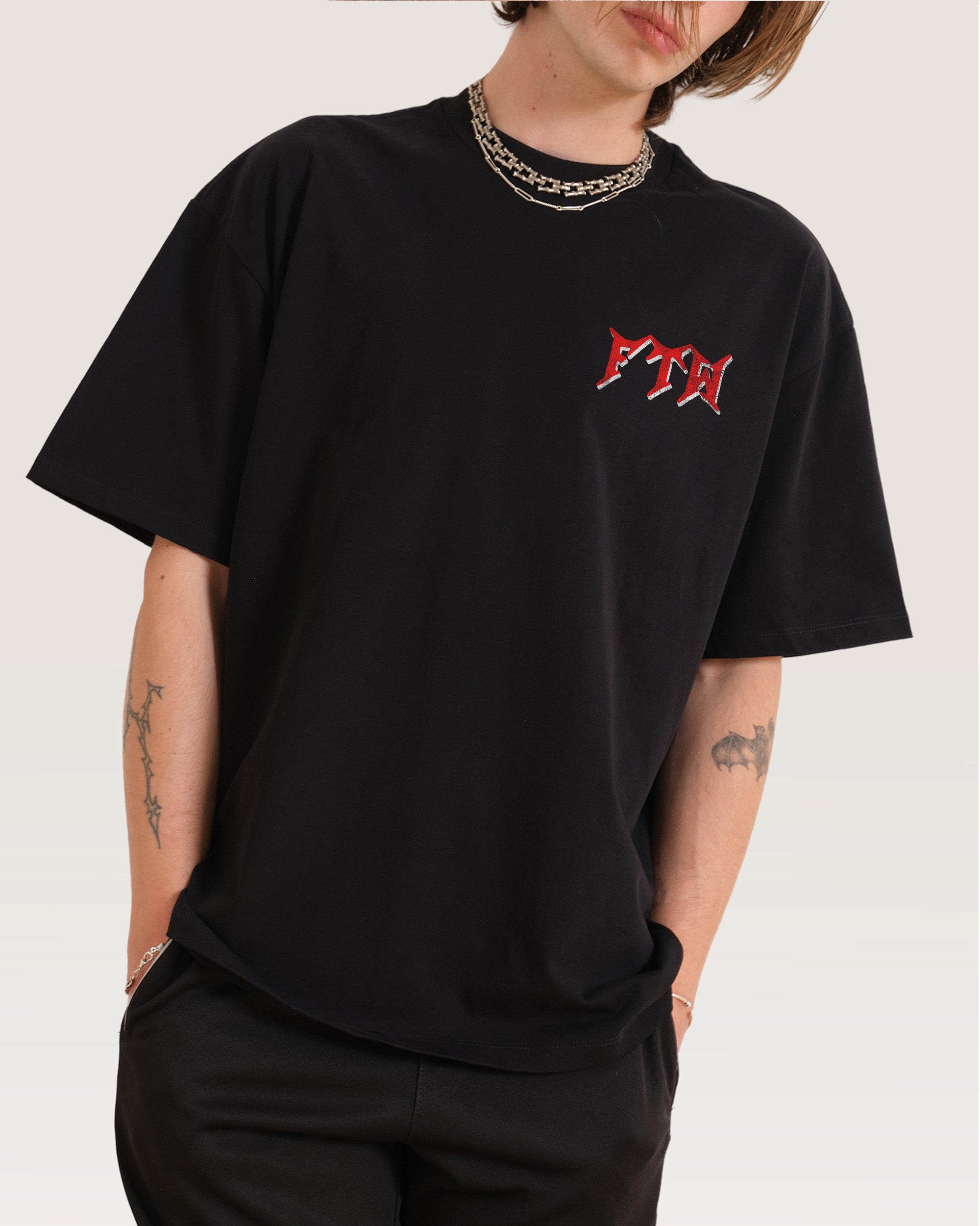 F**k The World Oversized Tee Threadheads Australia Online