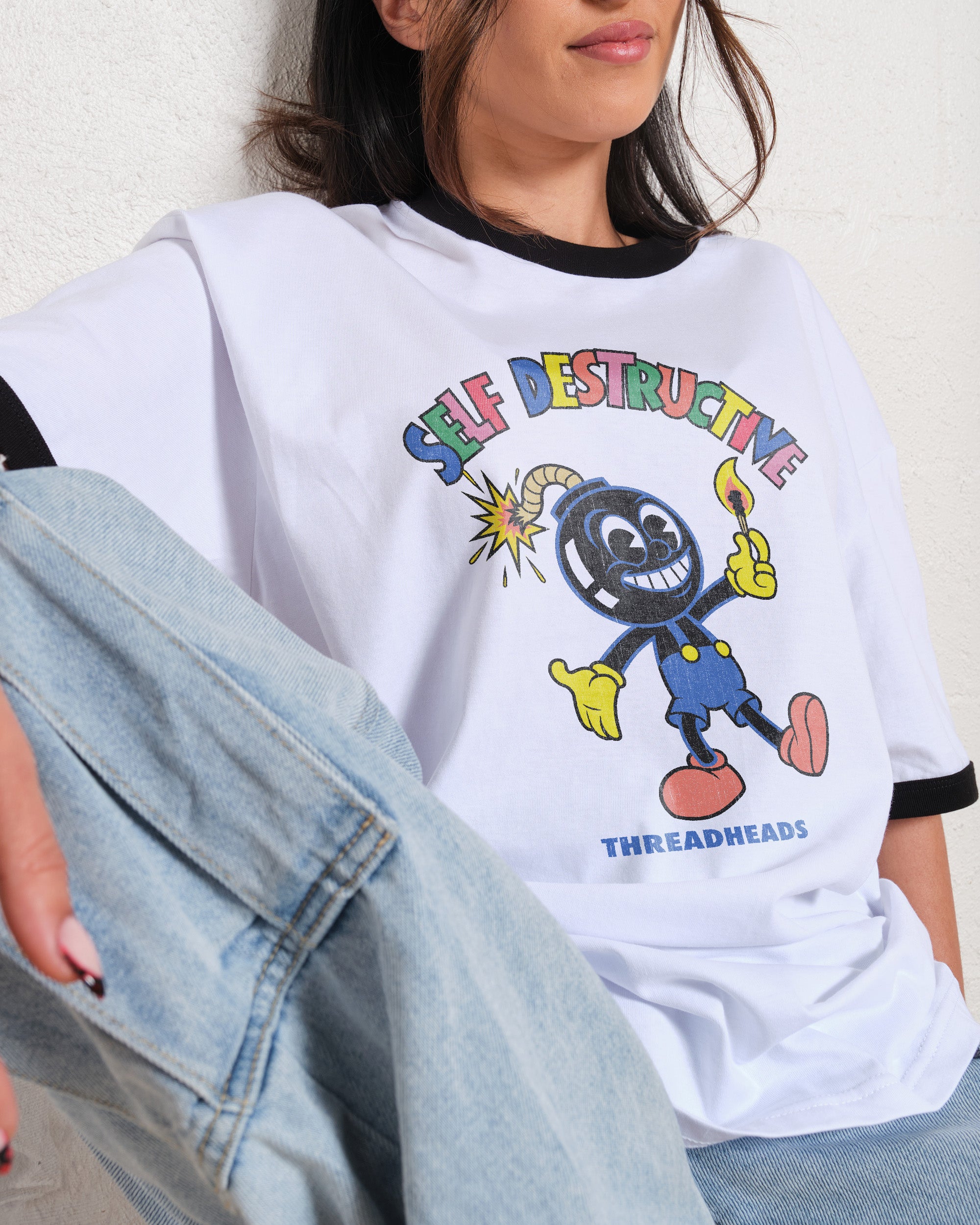 Self Destructive T-Shirt Australia Online