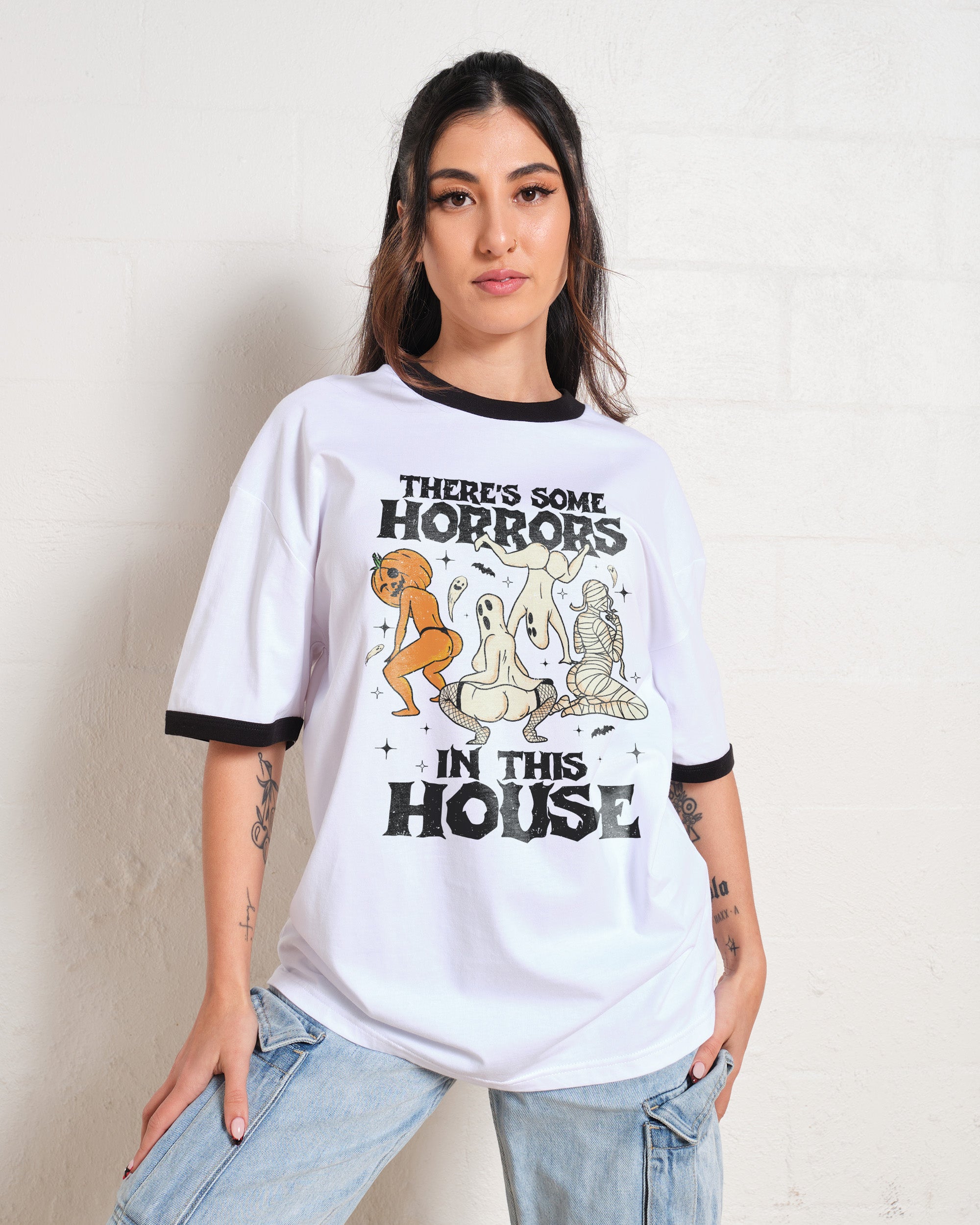There's Some Horrors In This House T-Shirt Australia Online