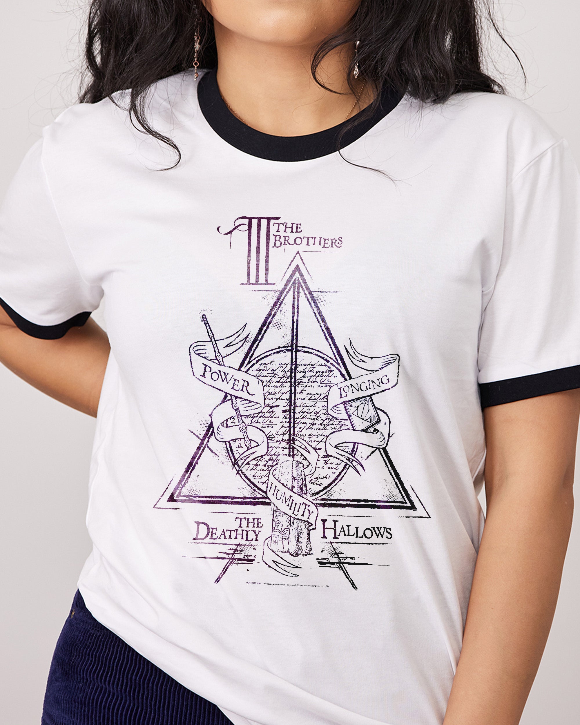 Deathly Hallows Logo Alt T-Shirt