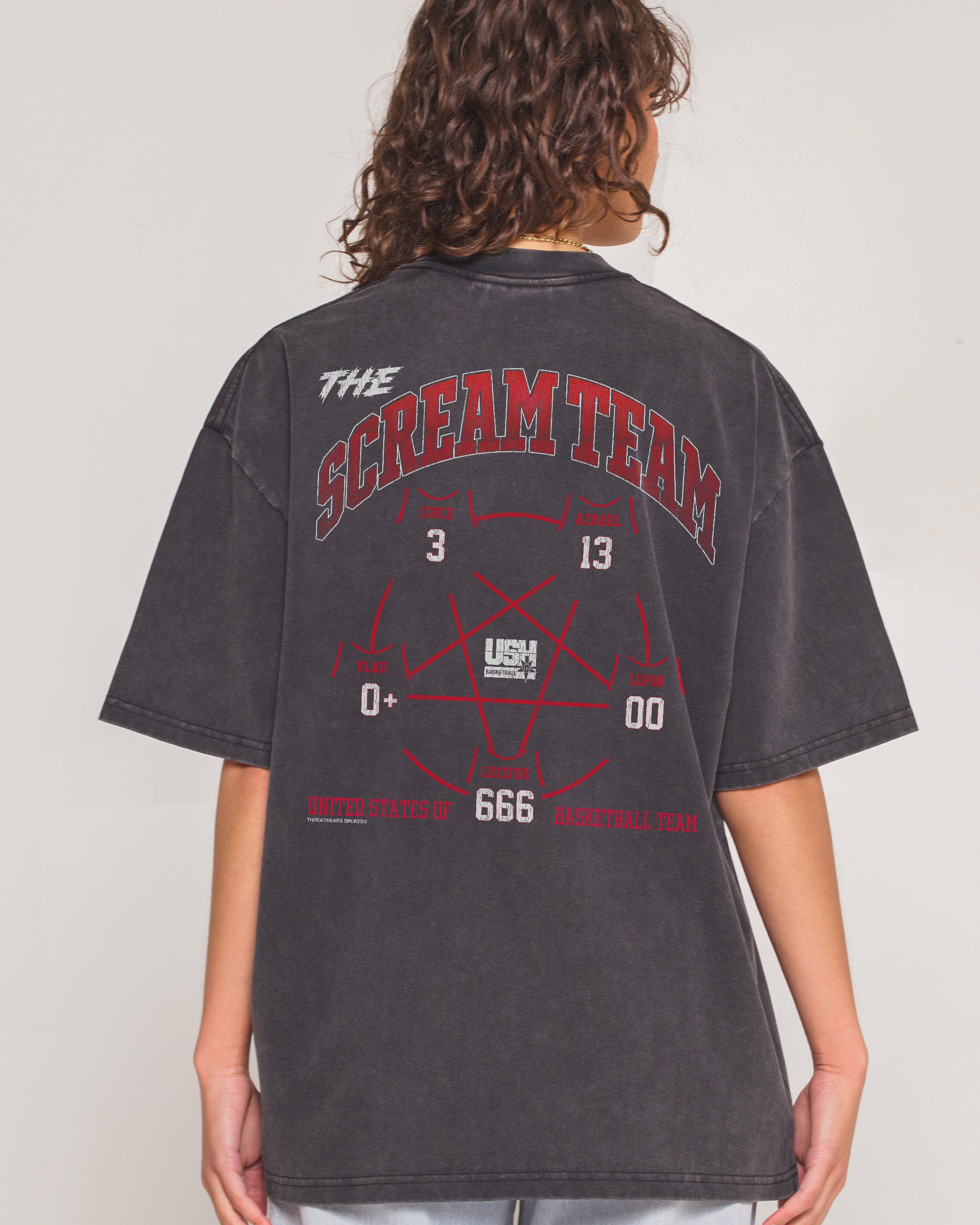 Scream Team Wash Tee Australia Threadheads Online