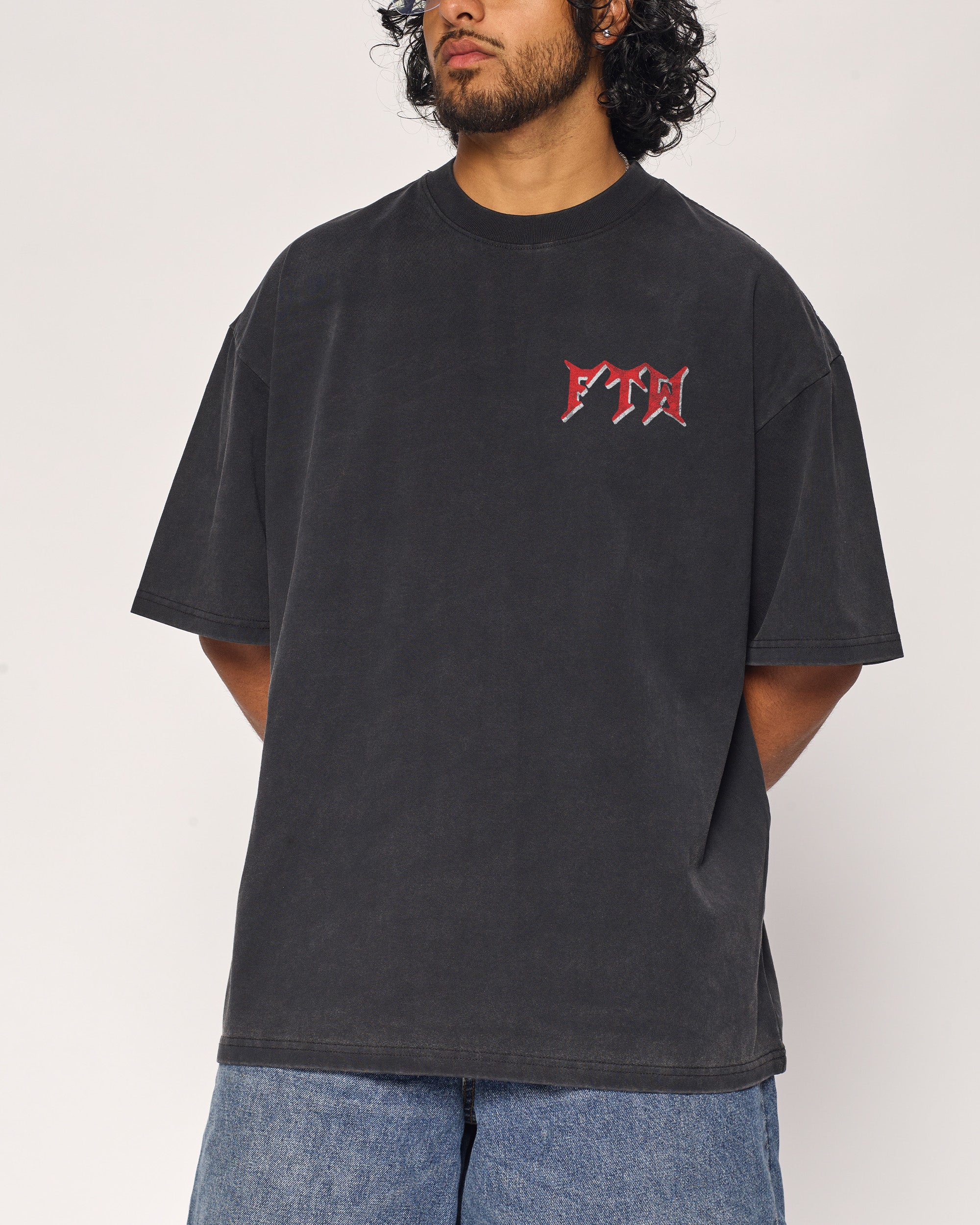 F**k The World Wash Tee Threadheads Australia Online