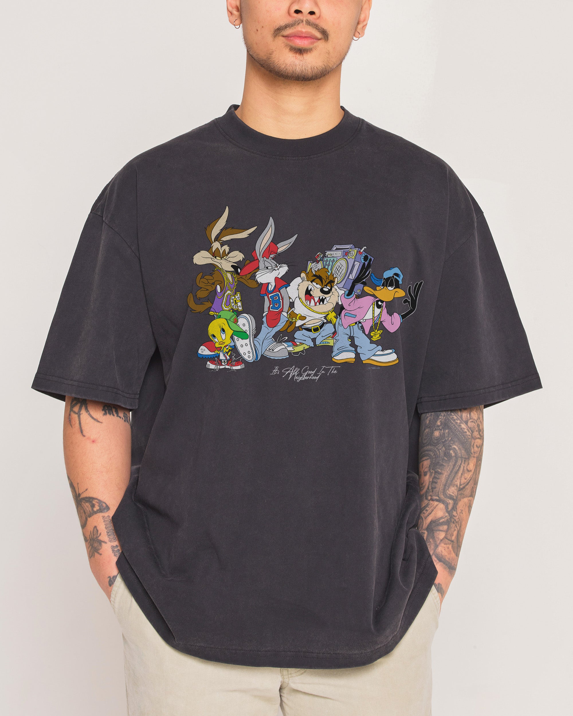 It’s All Good in the Neighborhood Wash Tee Australia Threadheads Online