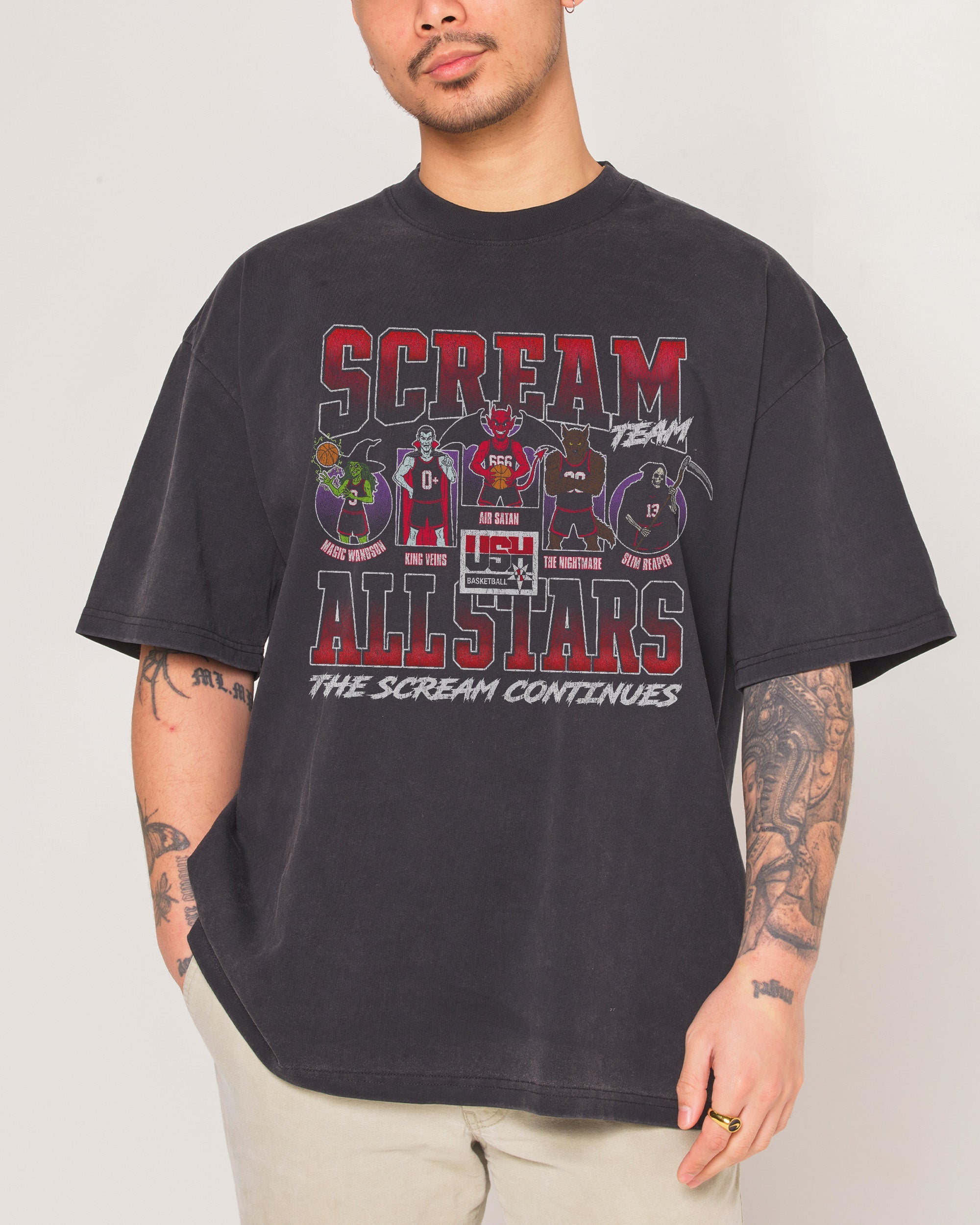 Scream Team Wash Tee Australia Threadheads Online