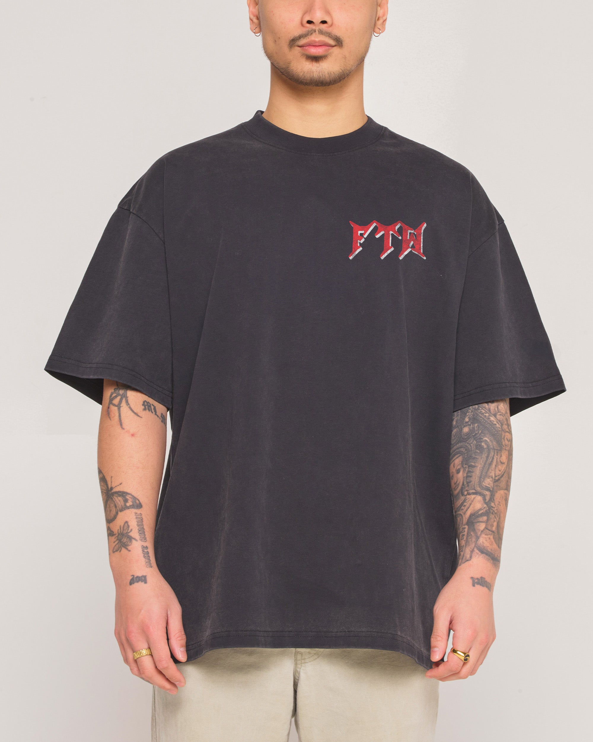 F**k The World Wash Tee Threadheads Australia Online