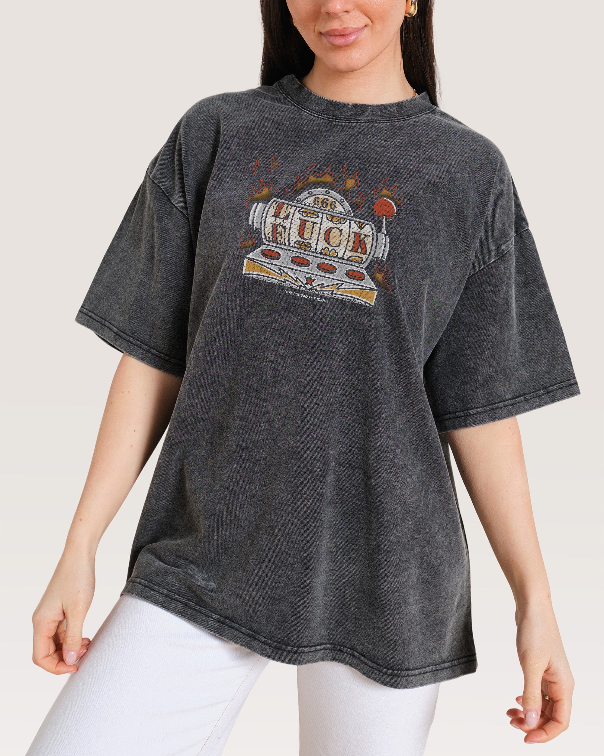 Lucky Slots Wash Tee Australia Threadheads Online