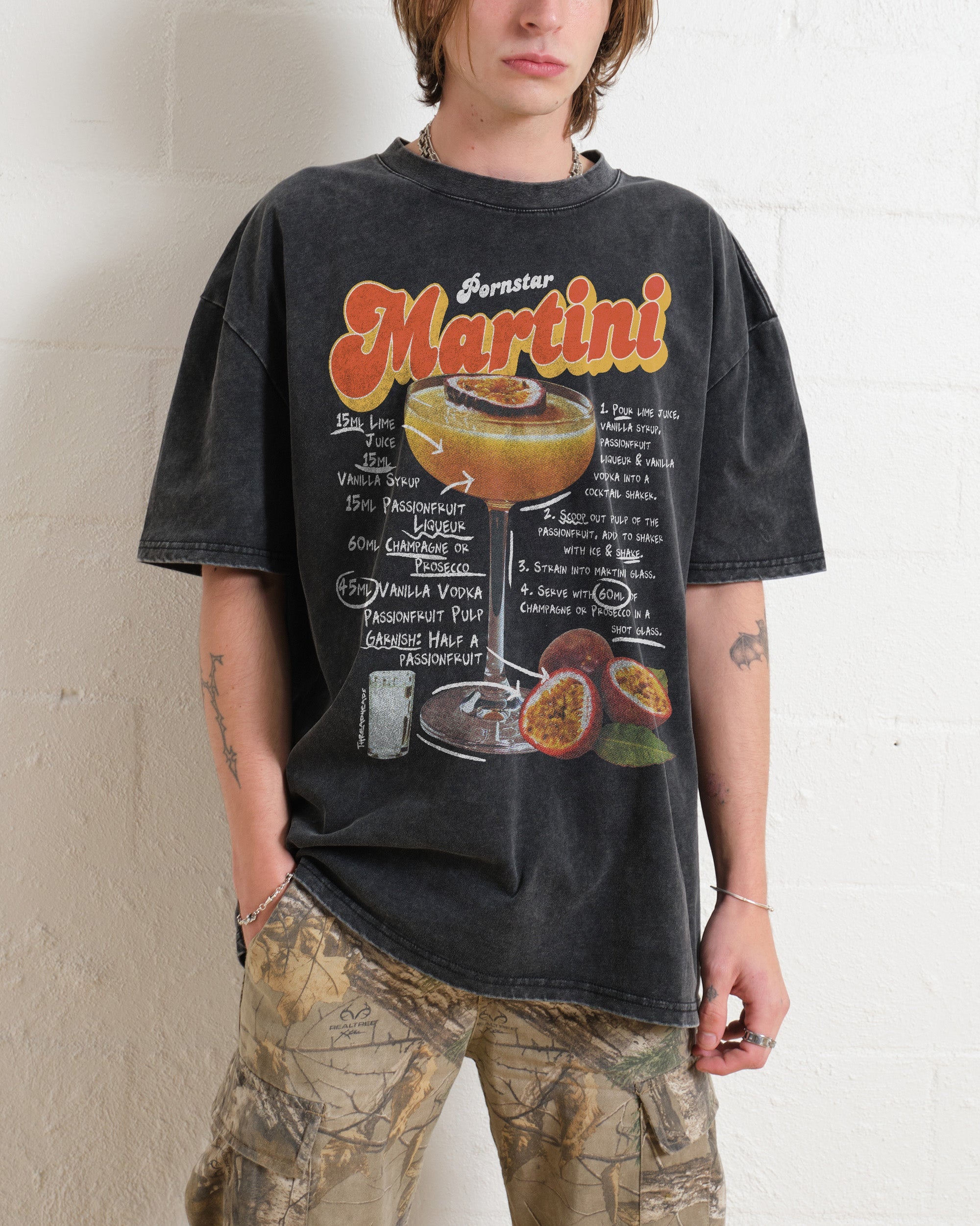 Pornstar Martini Wash Tee Australia Online