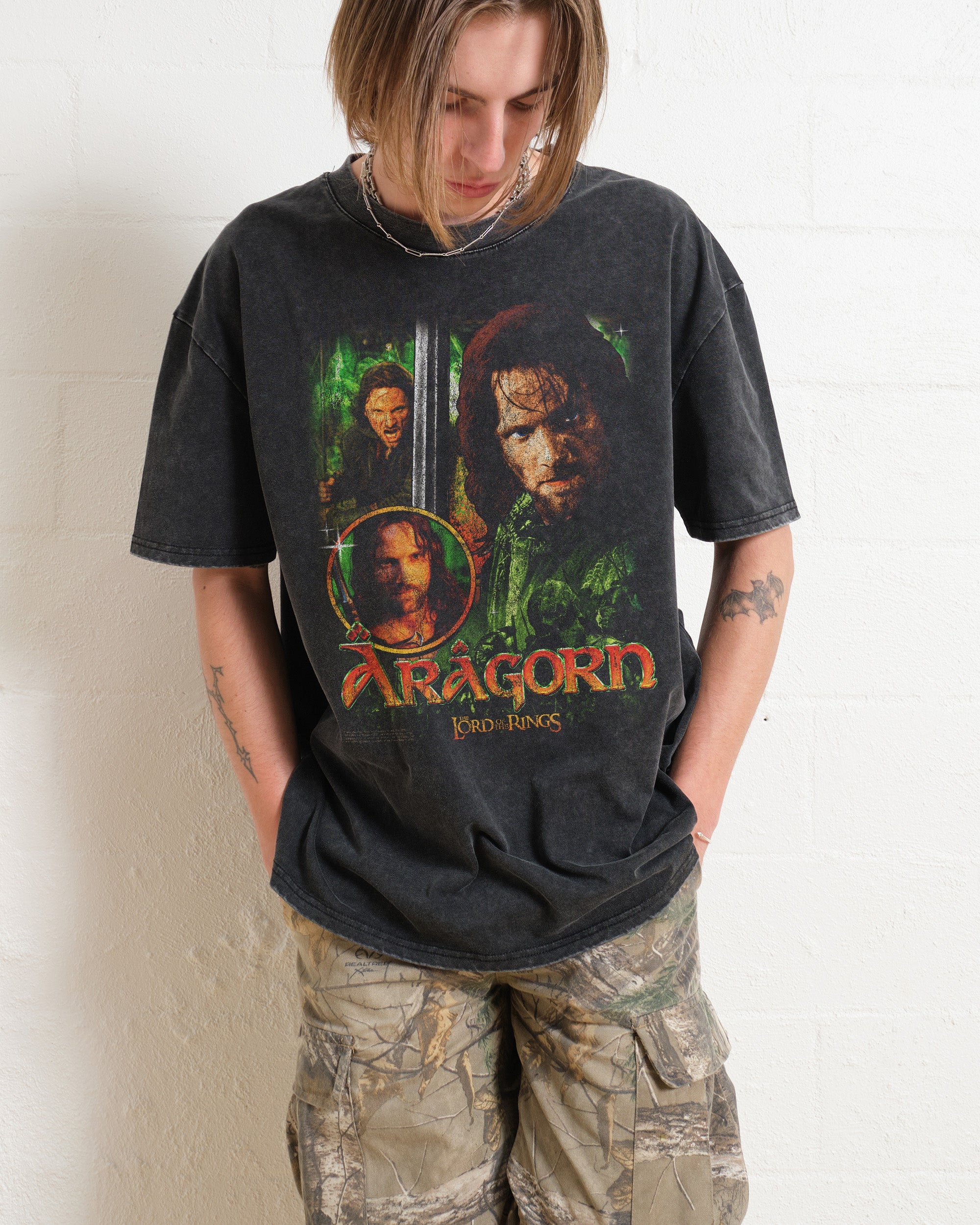 Vintage Aragorn Wash Tee Australia Online