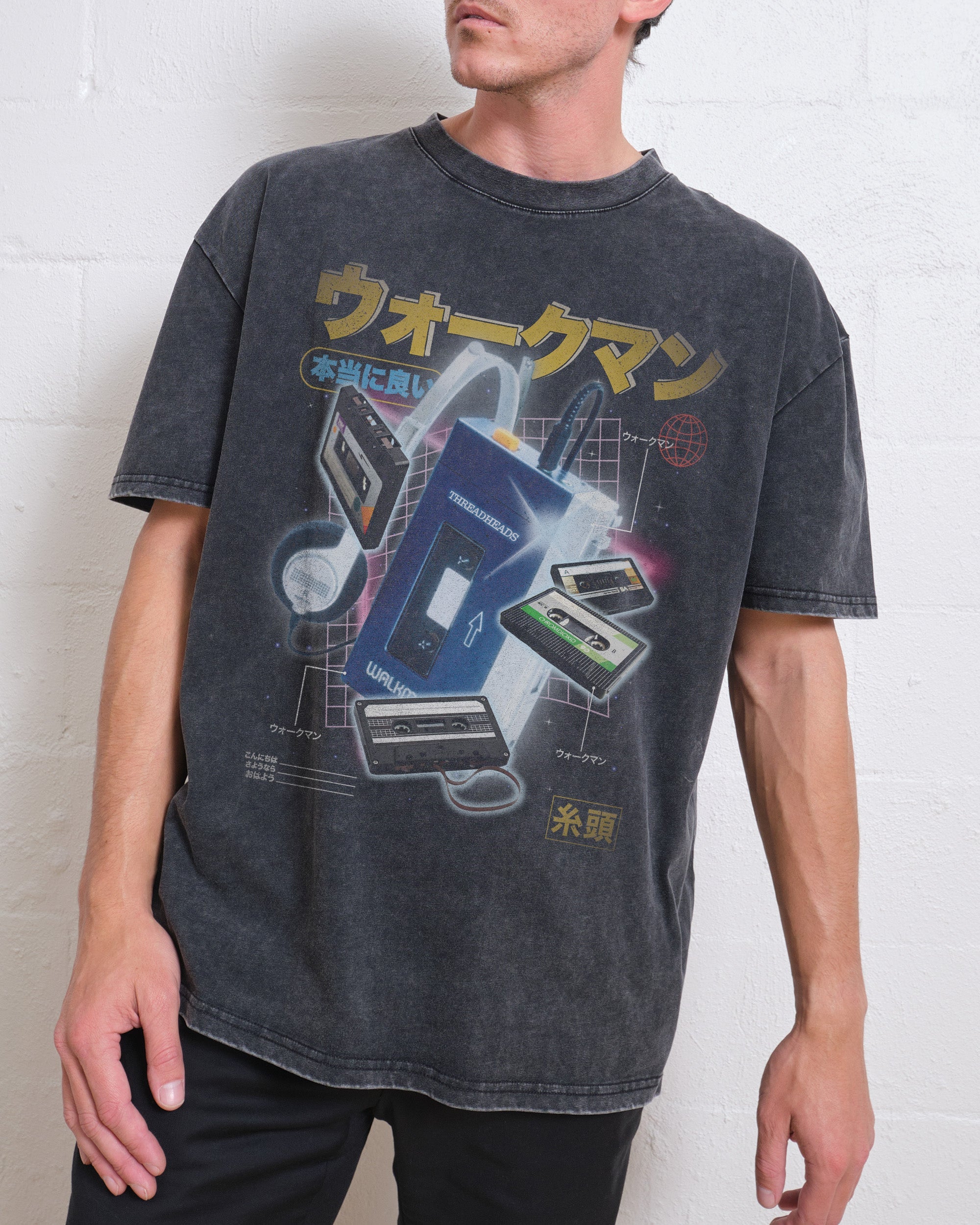 Japanese Walkman Wash Tee Australia Online